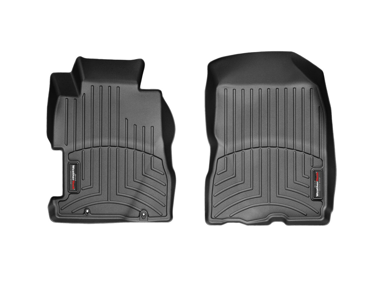 Weathertech Custom Fit Floorliners For Honda Civic, Civic Si - 1St Row (443631), Black