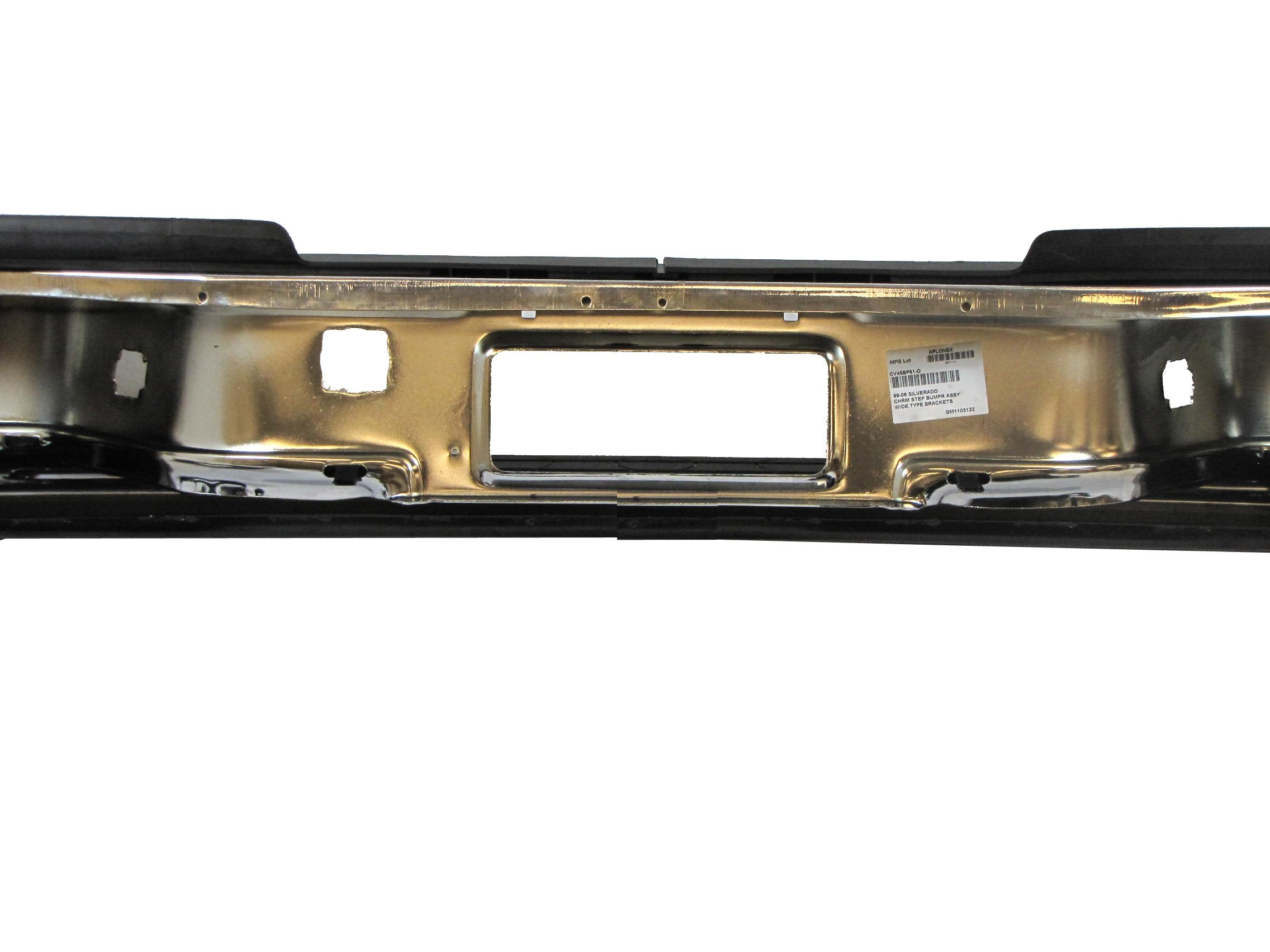 New Rear Step Bumper ASSY Chrome 1999-2006 Chevy Siverado Gmc Sierra 2500HD 3500