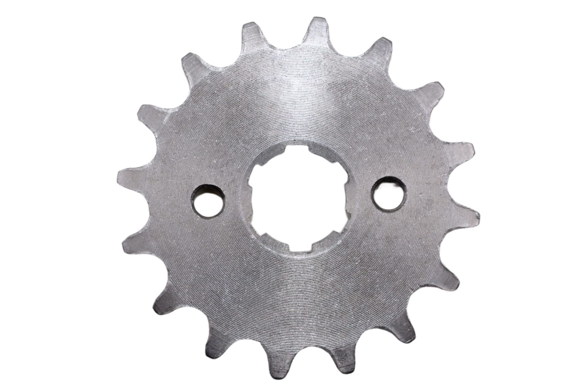 Trkimal Motorcycle 420-16T Front Sprocket 20Mm For 50Cc 70Cc 90Cc 110Cc 125Cc Dirt Pit Bike Mini Bike Taotao Roketa Coolster Sunl Lifan Loncin Atv Quad 4 Wheeler Moped (420-16T, 20Mm)