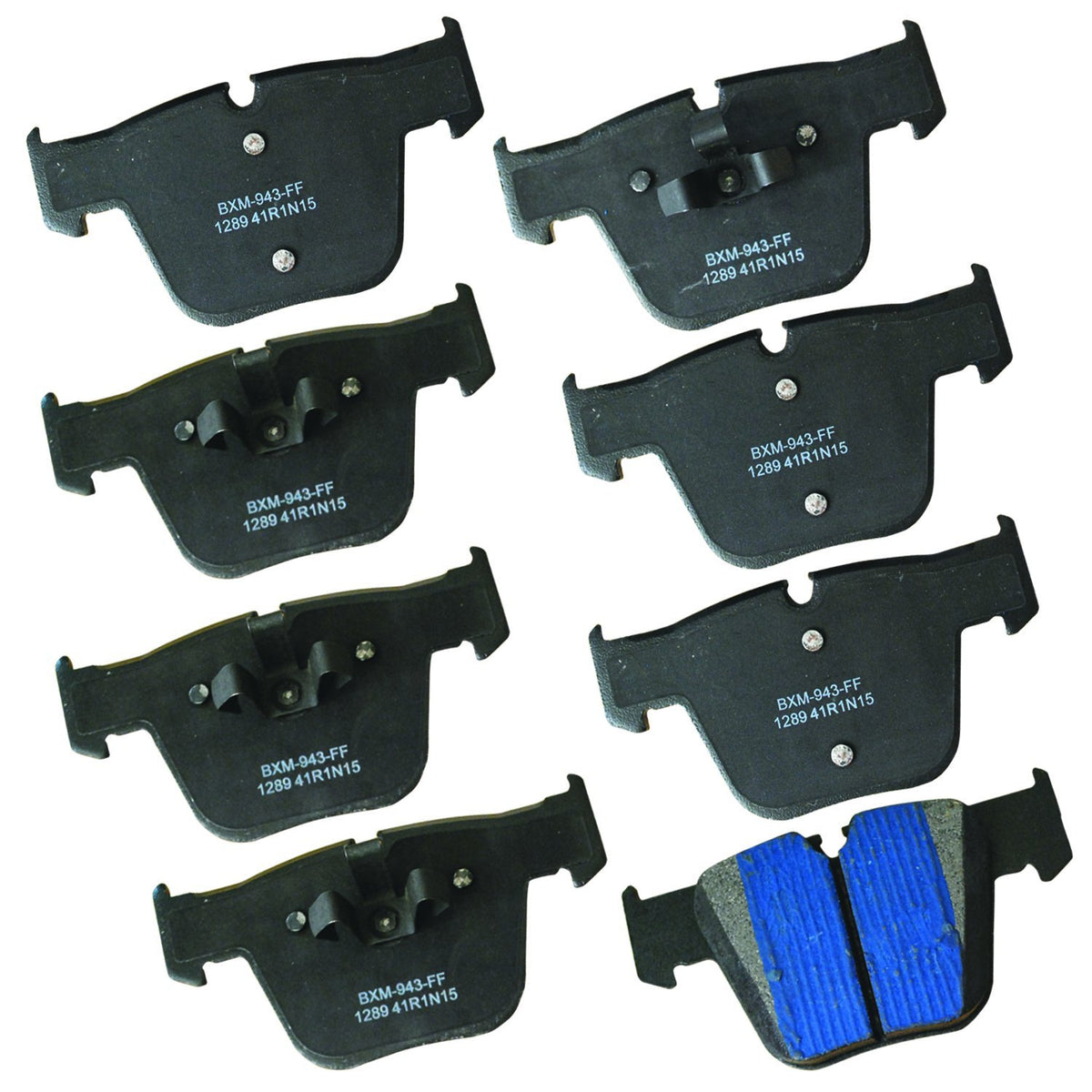 Bendix Premium Sbm1289 Semi-Metallic Front Brake Pads For Mercedes-Benz Cl63 Amg 2010-2008, Cl63 Amg 2014-2012, Cl65 Amg 2010-20