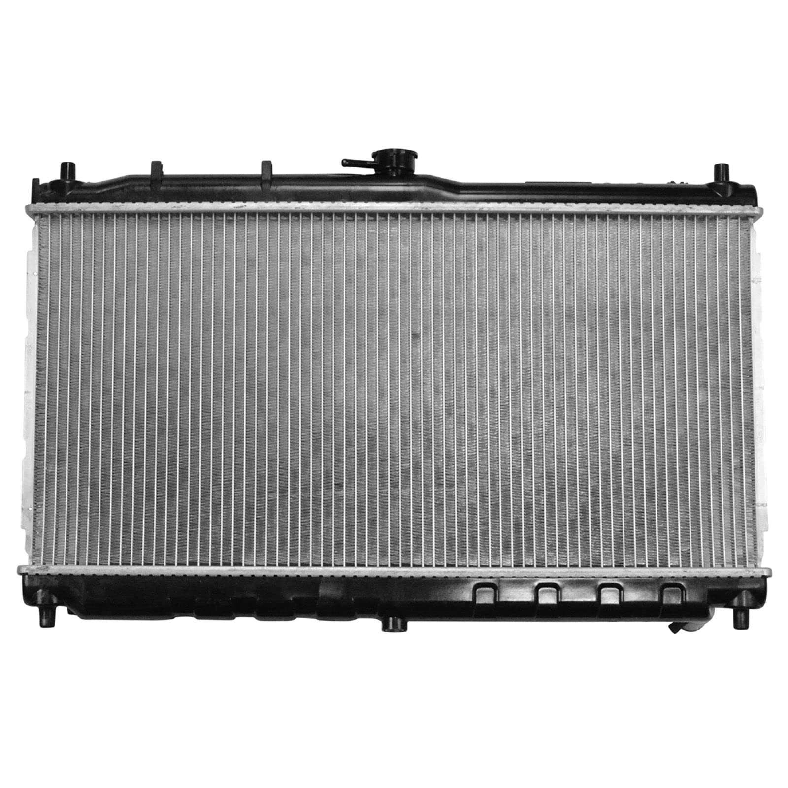 Trq Radiator Assembly Aluminum Core Compatible With 99-05 Mazda Miata Cu2268 Ma3010102