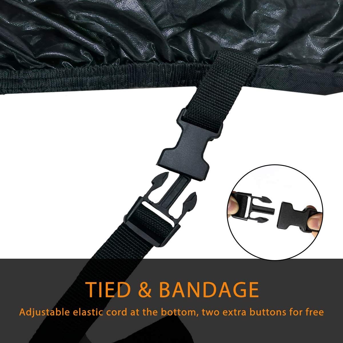 Waterproof Utv Cover, Heavy Duty Black Oxford Cloth All-Weather Protection Utv Cover For Polaris Rzr Pro Xp 4 Can-Am Maverick X3 Max Arctic Cat Textron 4-6 Seater