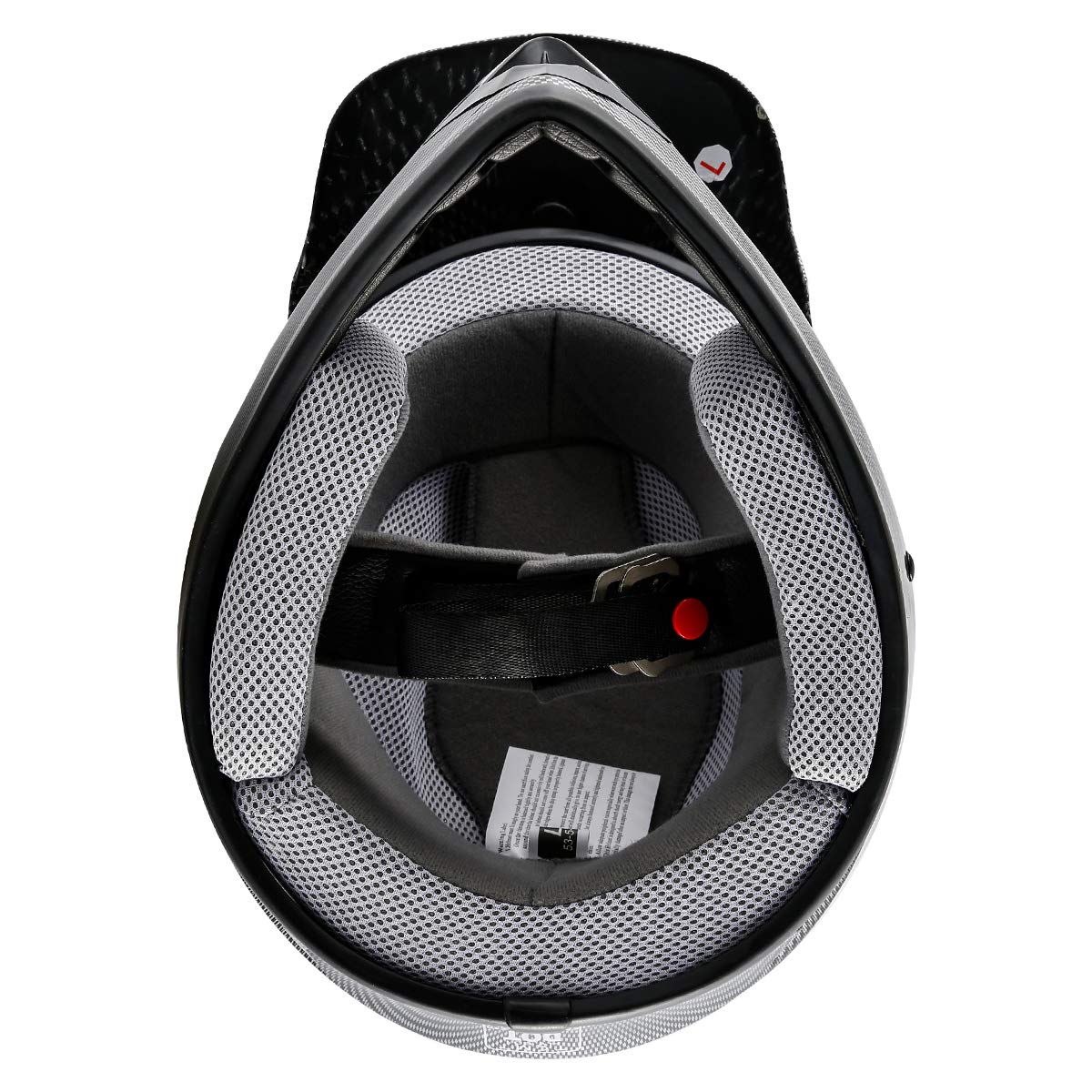 Tct-Motorparts Dot Youth Kids Motocross Atv Helmets Offroad Street Dirt Bike Go-Kart Bmx Mx Full Face Helmet Carbon Fiber Samll