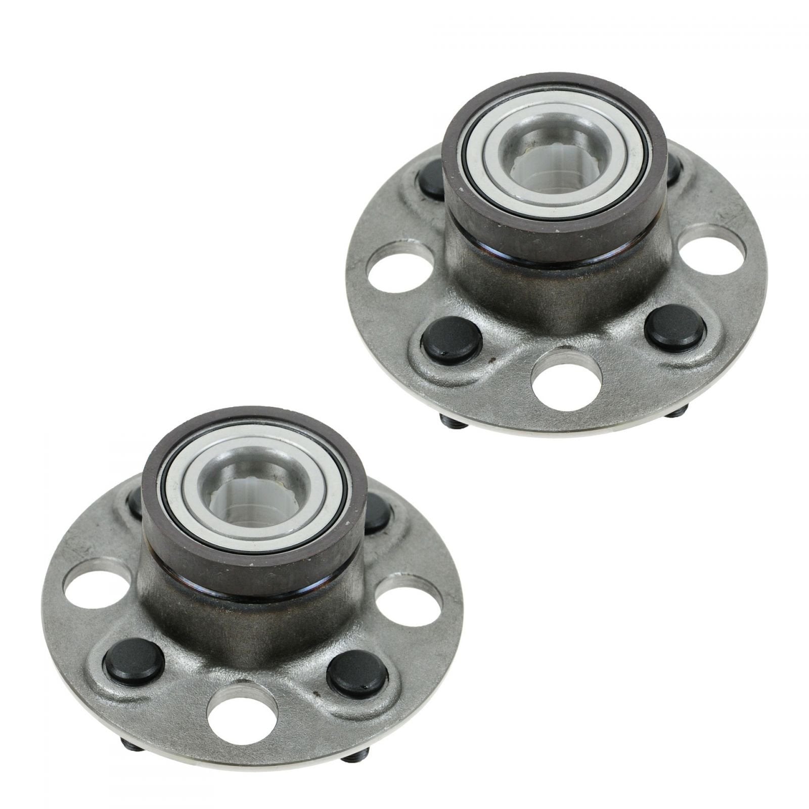 Trq Rear Wheel Hub Bearings Assembly Set Compatible With 2007-2014 Honda Fit 2010-2014 Insight