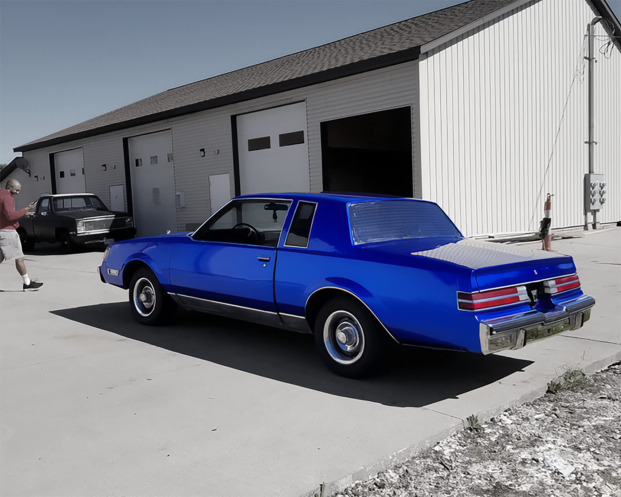 VVIVID XPO Gloss Liquid Metal Dark Blue Vinyl Car Wrap Adhesive Film (15ft x 5ft)