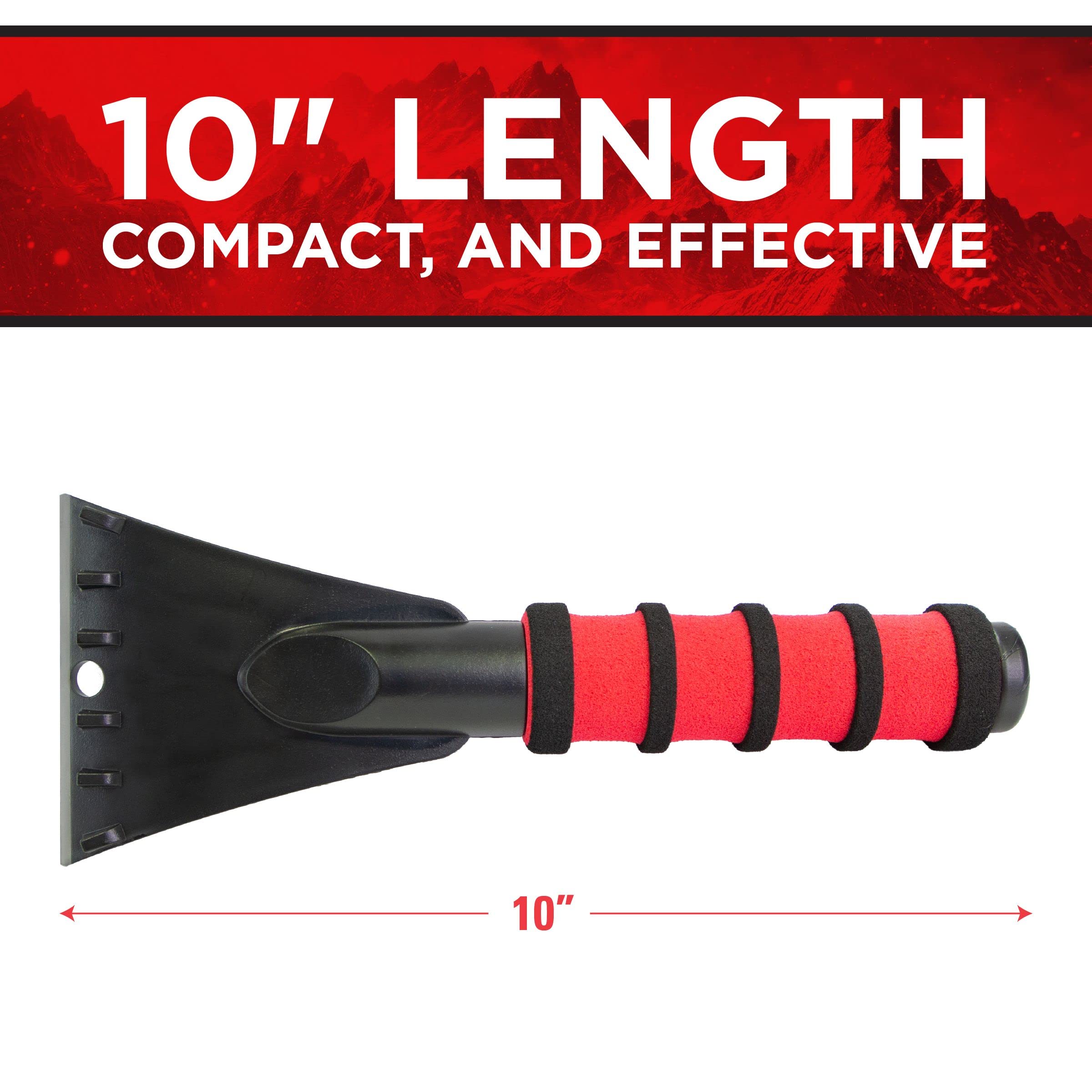 Mallory Subzero 2-994 10    Maxx Ergonomic Ice Scraper For Car, 2-Pack