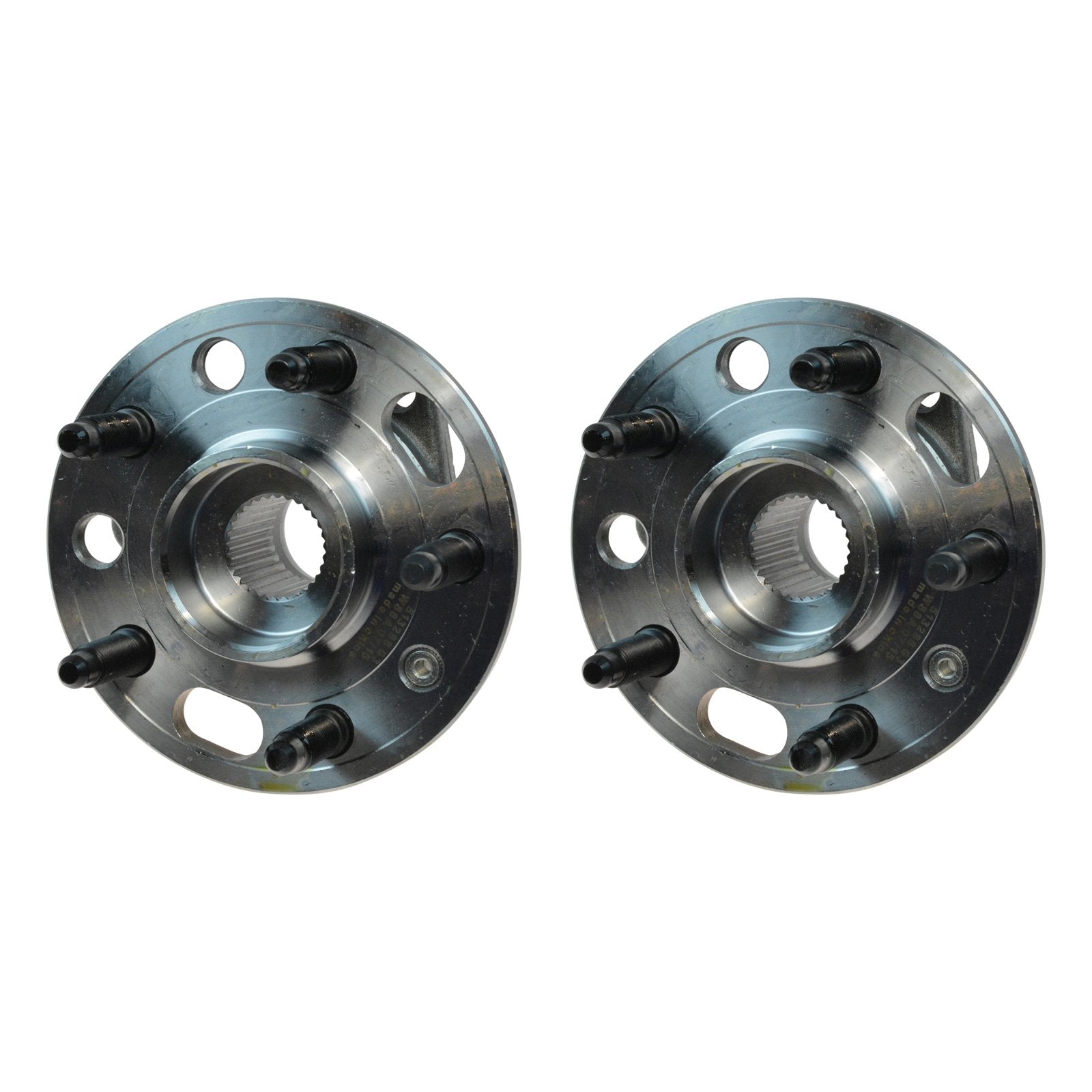 Trq Wheel Hub & Bearing Assembly Pair Set Of 2 For Buick Chevy Gmc Saab