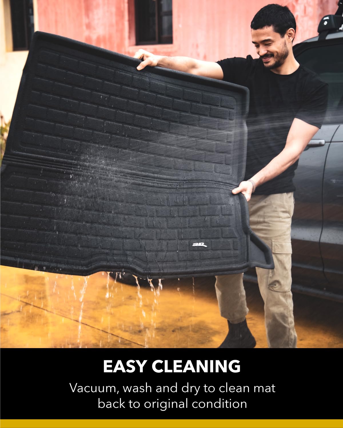 3D Maxpider Audi A3 / S3 Sedan 2015-2020 Kagu Black Stowable Cargo Liner