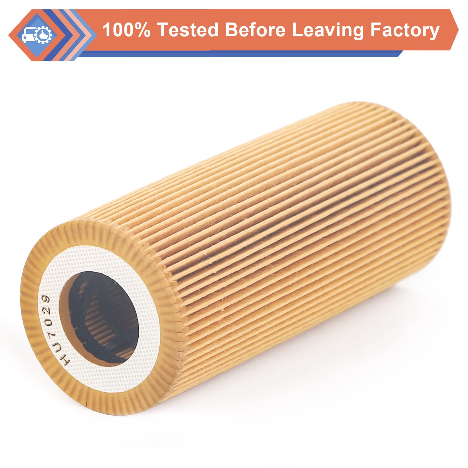 2 Pcs Engine Oil Filter Compatible With 2005-2018 Audi A4 A5 A6 A7 A8 Quattro Q5 Q7 S4 S5 Sq5, 2011-2017 Porsche Cayenne Palamer