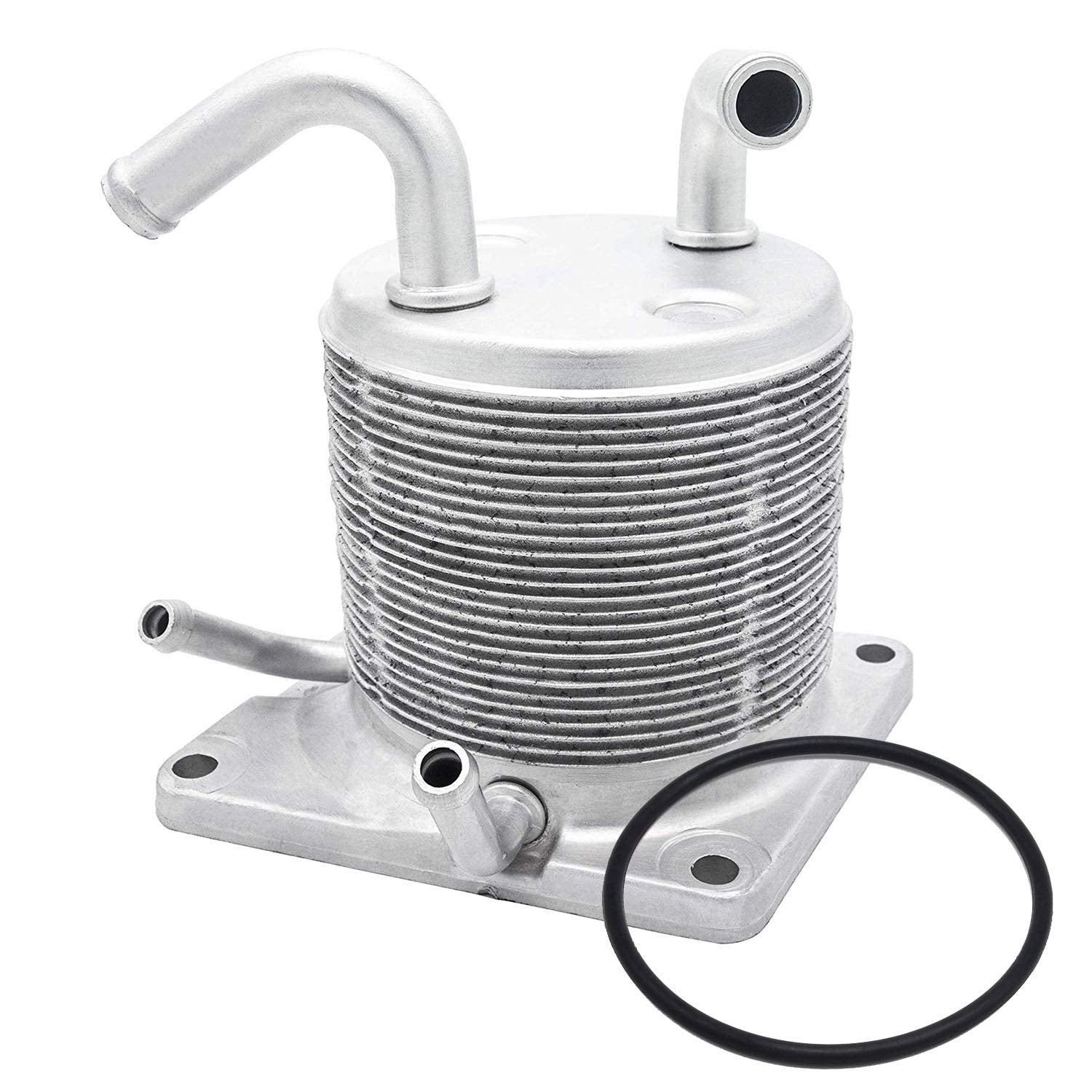 Upgraded CVT Transmission Oil Cooler Compatible with Nissan 2007-2012 Sentra / 2011-2014 Juke / 2008-2018 Rogue / 2012-2018 Vers