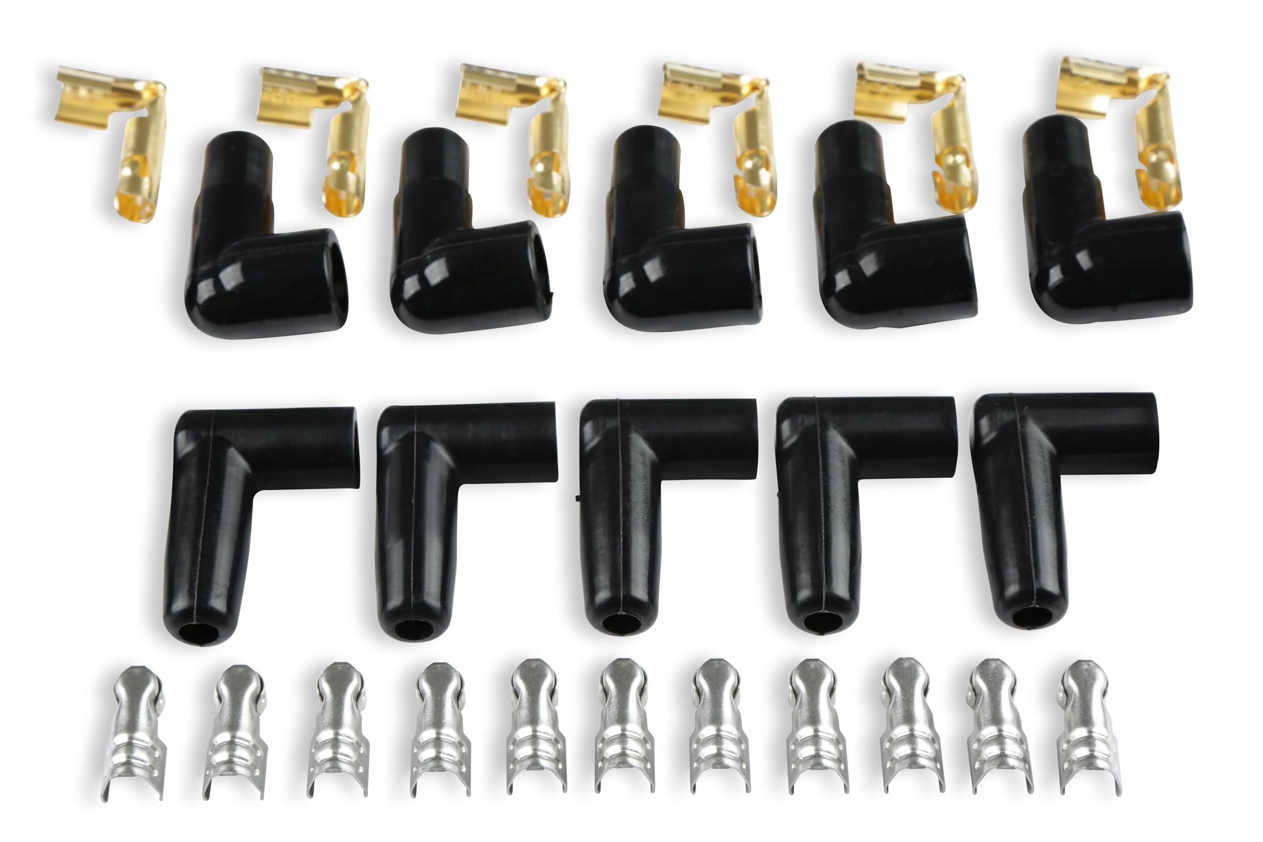 Accel 4039B Spark Plug Wire Set - Super Stock Copper Core 8Mm - 90 Deg. Boots - Blue