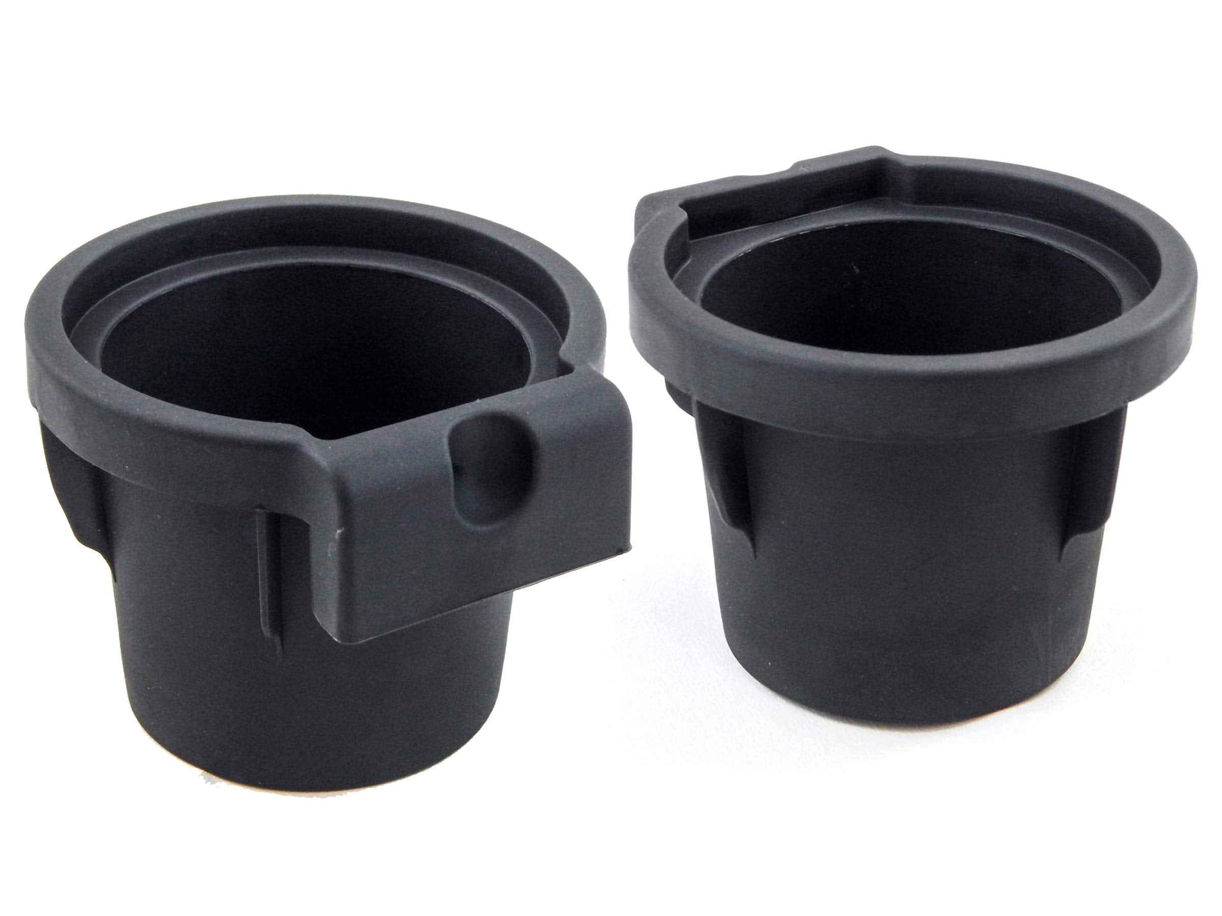 Red Hound Auto 2 Cup Holder Inserts 2005-2019 Compatible with Nissan Frontier, Xterra, 2005-2012 Pathfinder Rubber Cup Beverage Holder