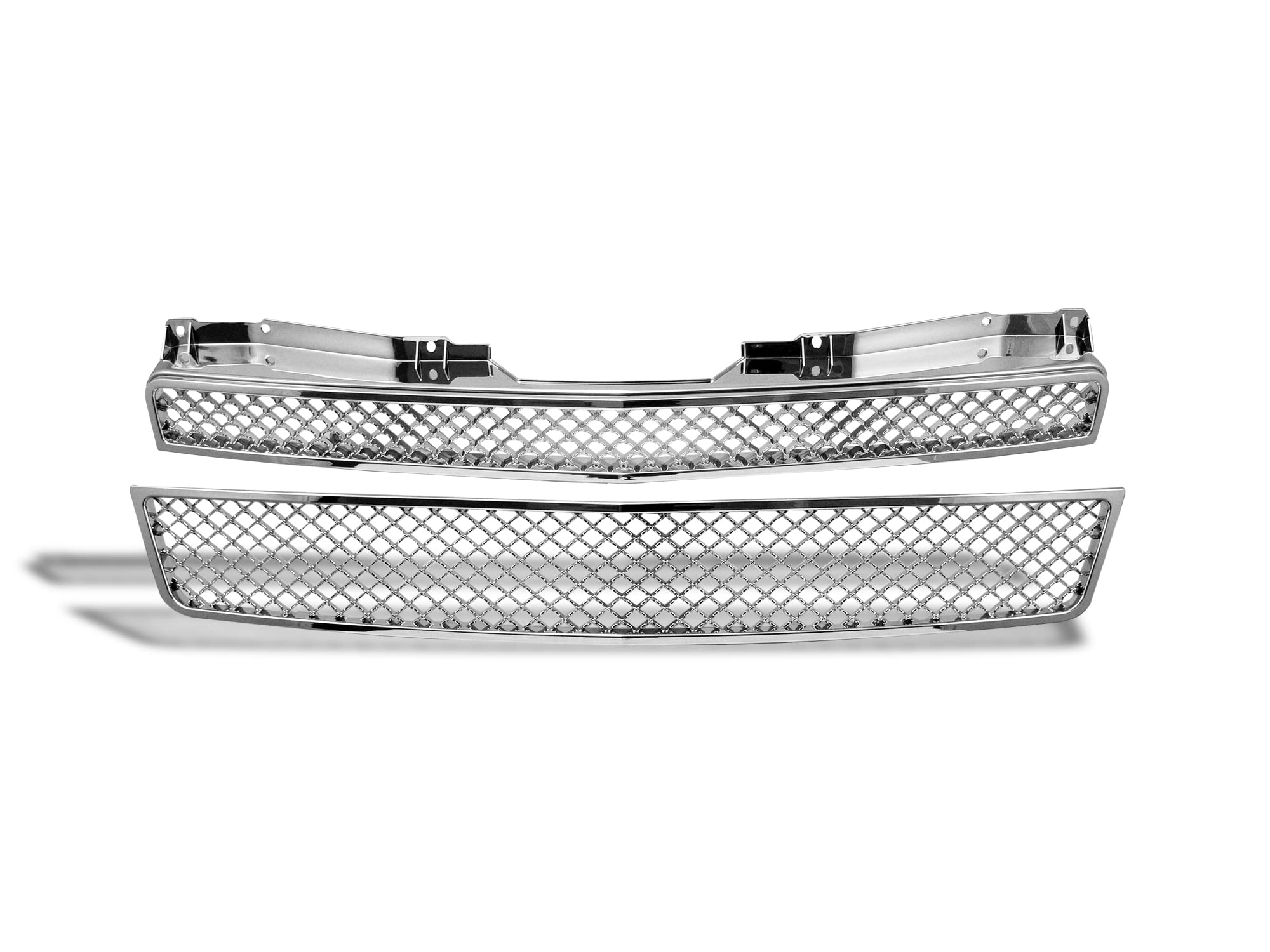 Armordillo 2007-2014 Chevy Avalanche Mesh Grille Chrome