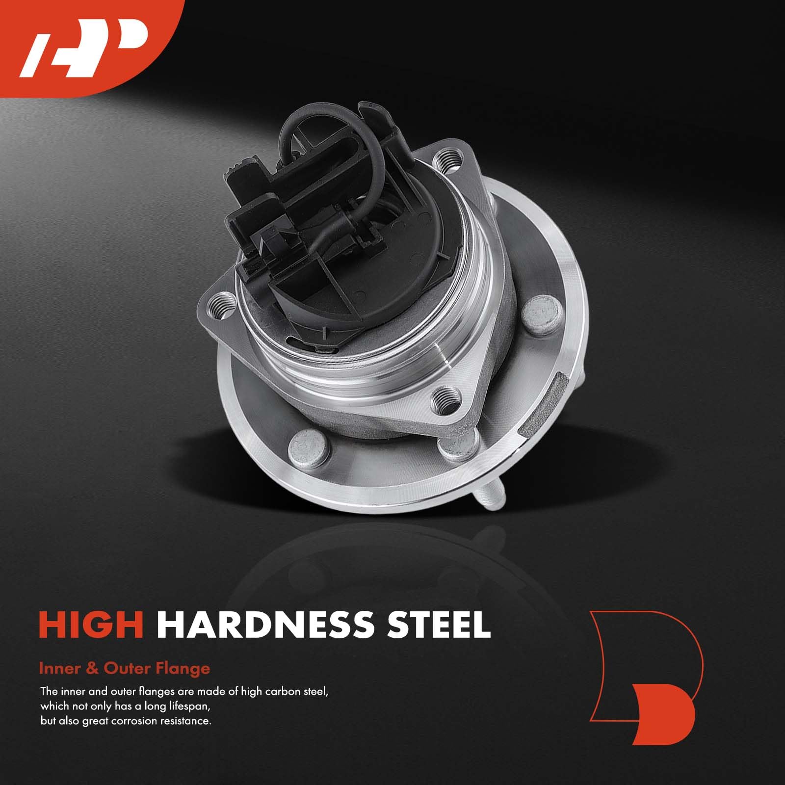 A-Premium Front Or Rear Wheel Bearing And Hub Assembly With Abs & 6-Lug Compatible With Vpg Mv-1 2011-2012