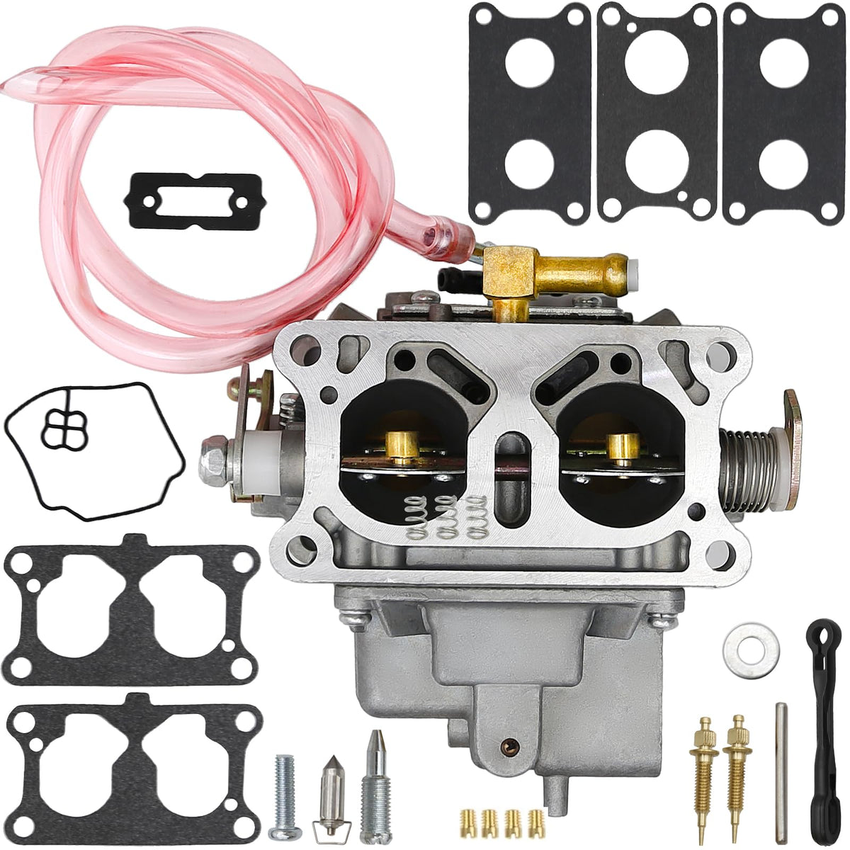 SYOWADA 15003-2766 Carburetor Replacement For Kawasaki Mule 3000 3010 3020 2001-2008, Carb Tune Kit Replacement For 11060-2477 1