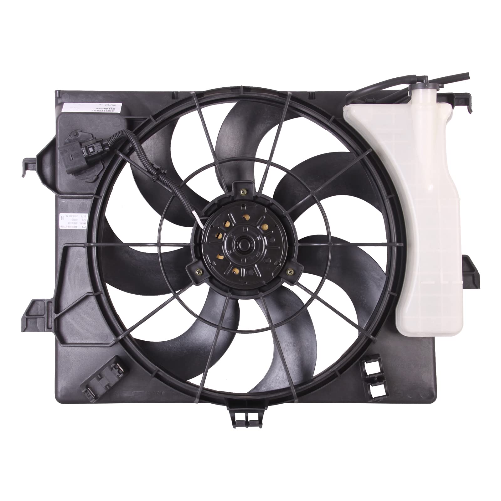 TYG OE Replacement(CAPA Quality) Cooling Fan Extra Silent for 2012-2017 Hyundai Accent/Veloster/Kia Rio 1.6L Auto Transmission, 