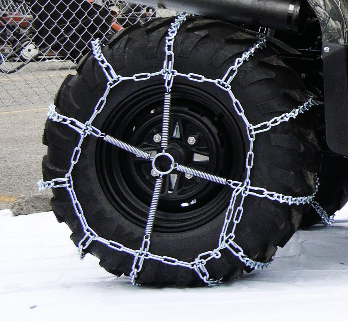 Security Chain Company 1062055 Max Trac Heavy Duty Zinc Traction Tire Chains, Designed for Snow Blowers and Garden Tractors in S