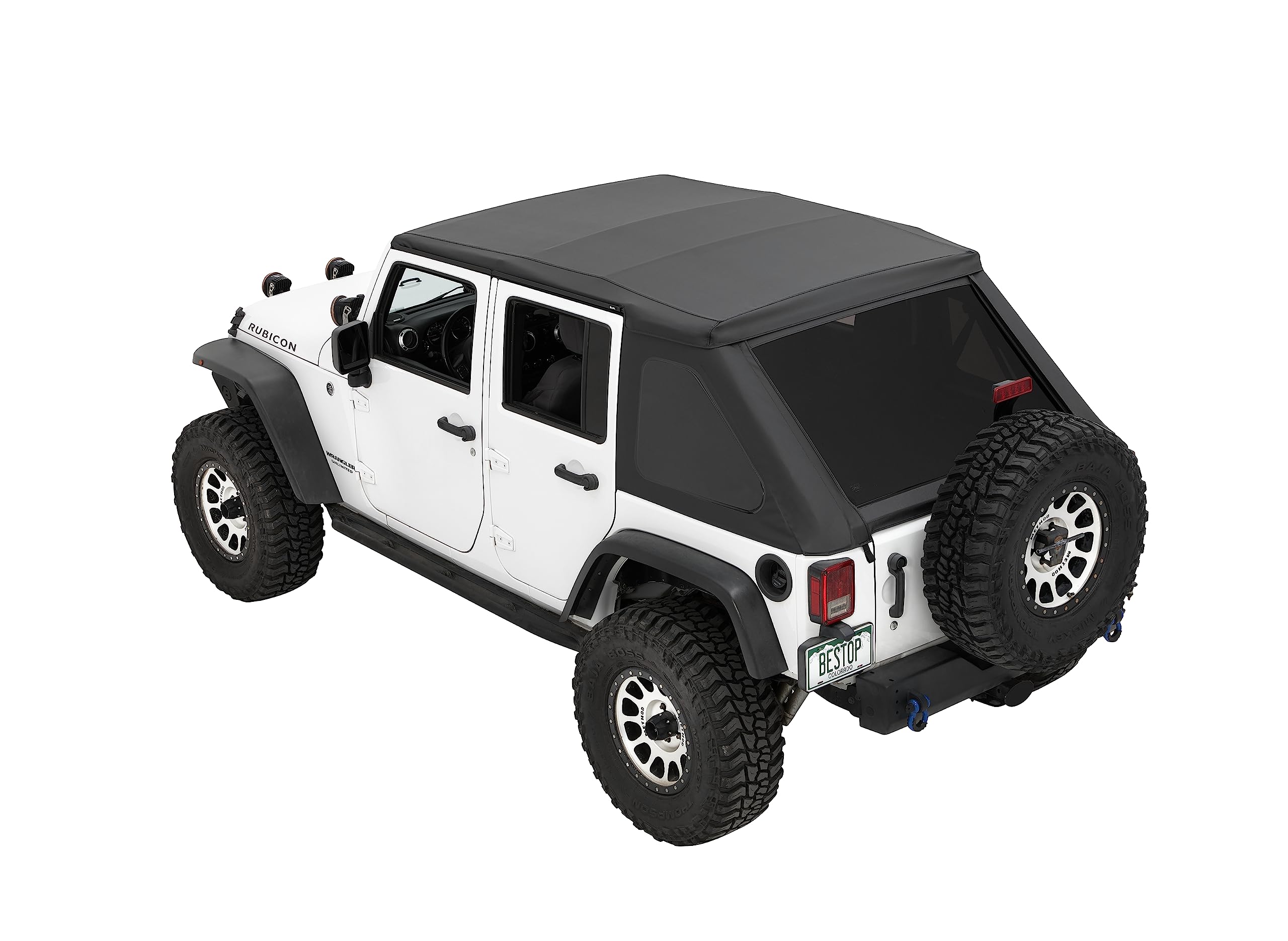 Bestop ?5682535 The Ascent - '07-18 Wrangler Jk 4-Door (Black Diamond)