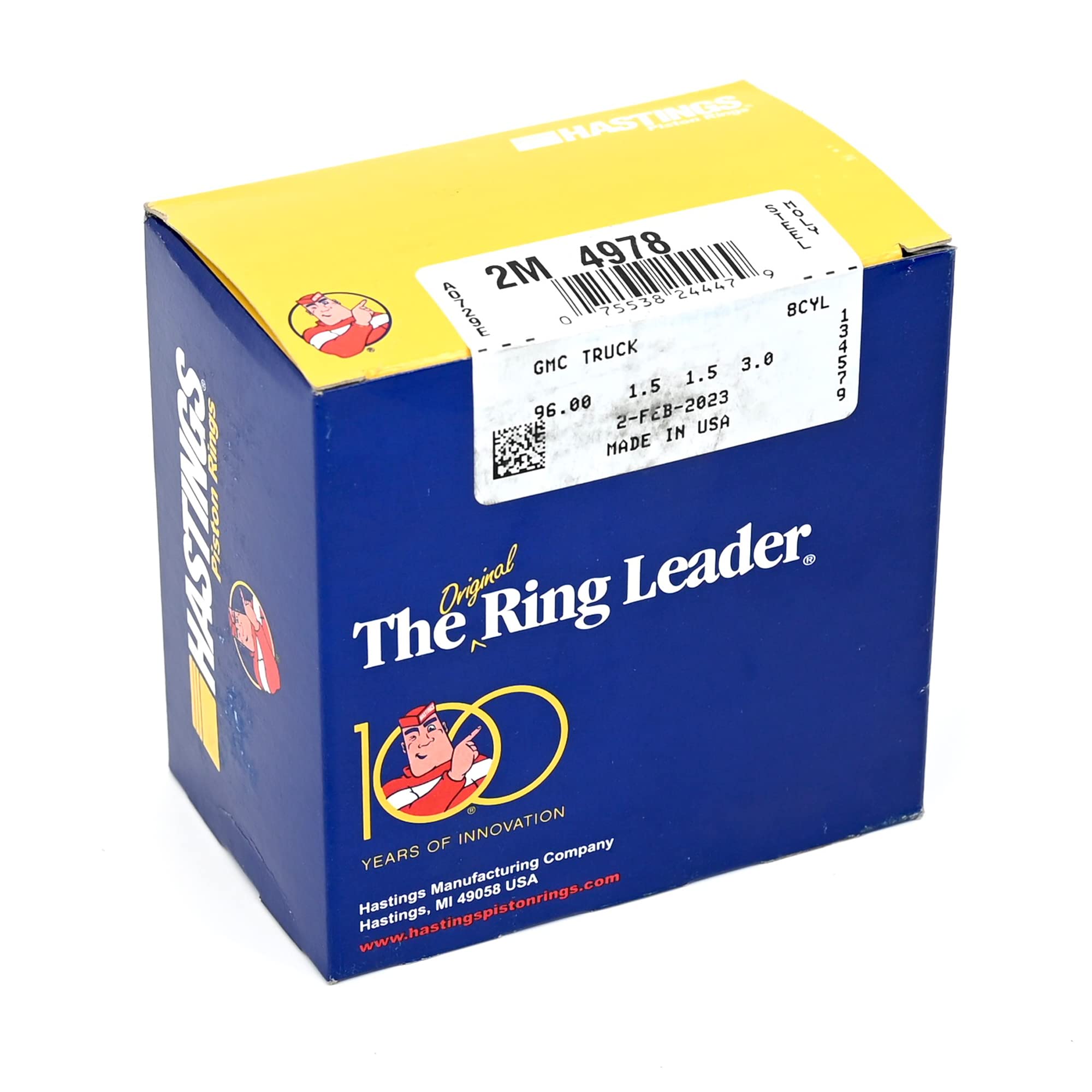 Michigan Motorsports 5.3 4.8 Stock Size Moly Piston Rings Lm7, L59, Ls4, Ly5, Lmg, Lmf, Lh6 Lc9 2M4978