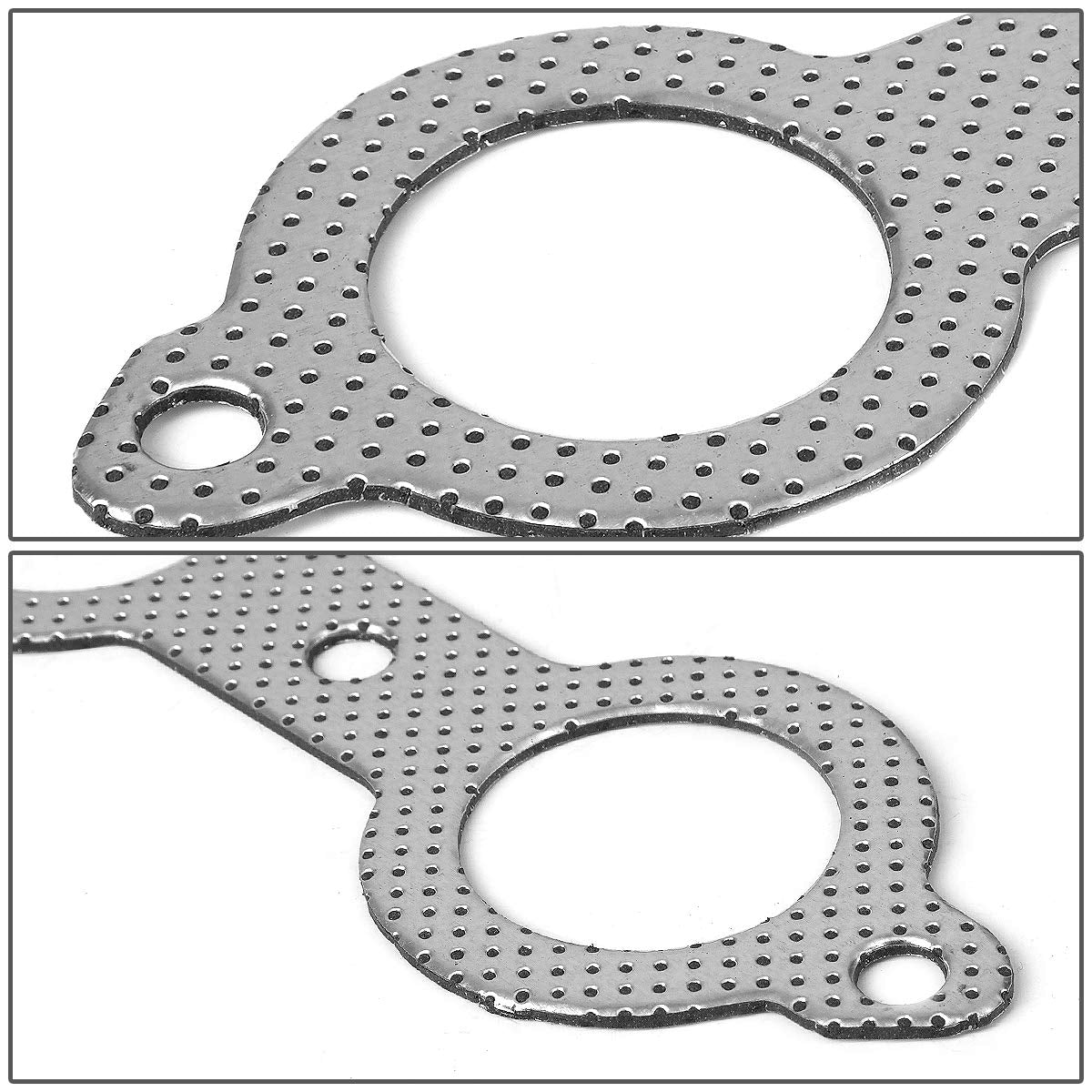 Auto Dynasty Aluminum Exhaust Manifold Header Gasket Set Compatible with 07-13 Chevy Silverado/GMC Sierra 4.8L/5.3L/6.0L/6.2L