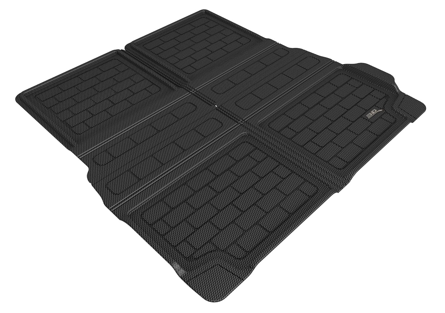 3D MAXpider Custom Fit Kagu Cargo Liner (Black) Compatible with BMW X7 (G07) 2019-2024 - Cargo Liner