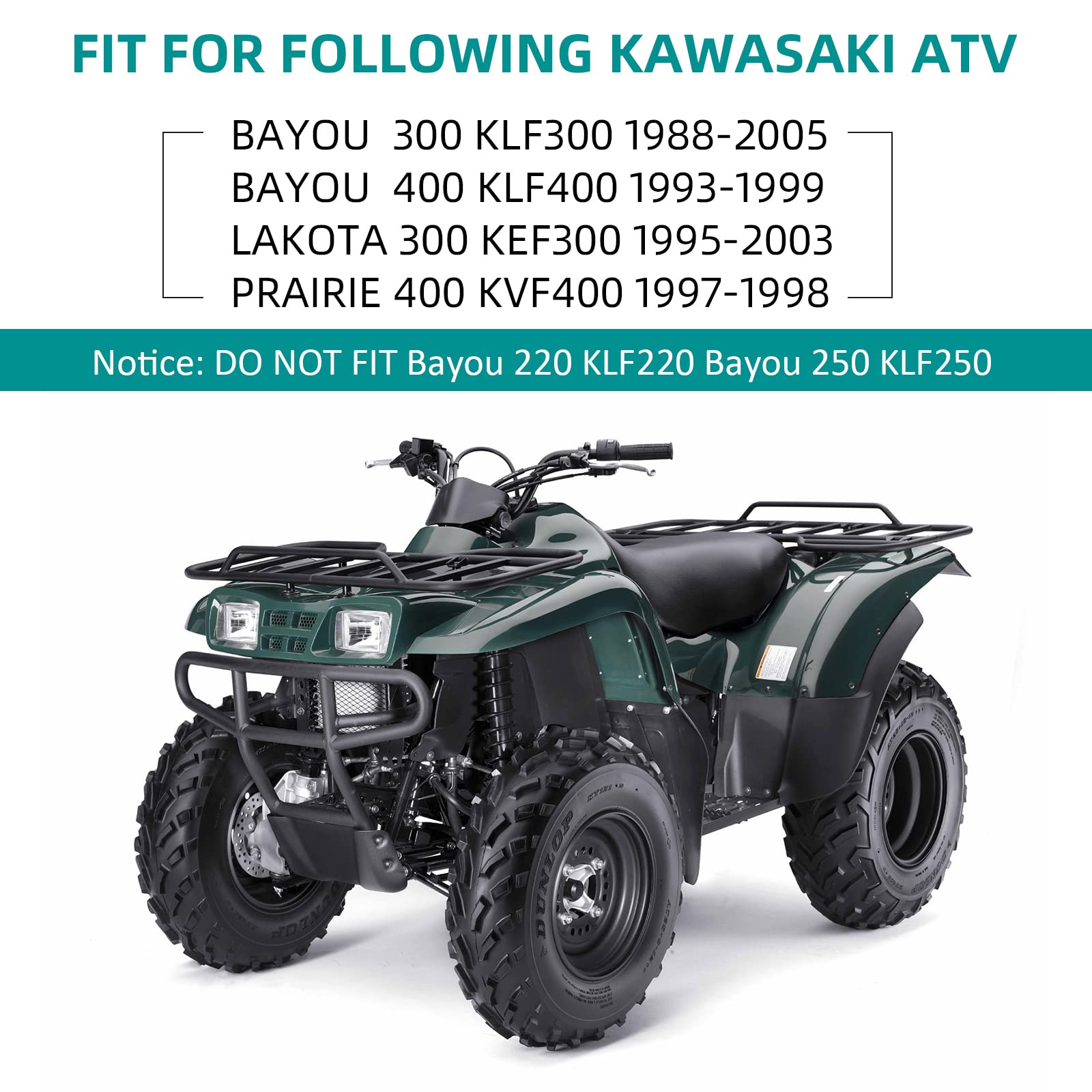 Handlebar Switch Engine Start Stop Run Off Headlight for Kawasaki Bayou 300 KLF300 Bayou 400 KLF400 Lakota 300 KEF300 Prairie 40