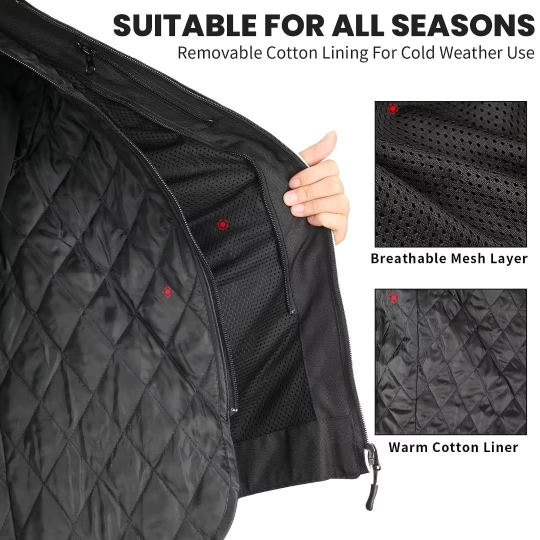 Ilm Motorcycle Jackets Motocross Carbon Fiber Armored Shoulder Jacket For Men Women Model Jk41