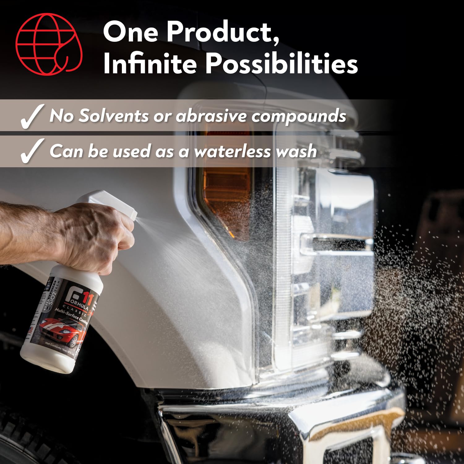 TopCoat F11 Polish & Sealer - 16 oz Water-Based Car Wax Alternative for Cars, Motorcycles, RVs & More