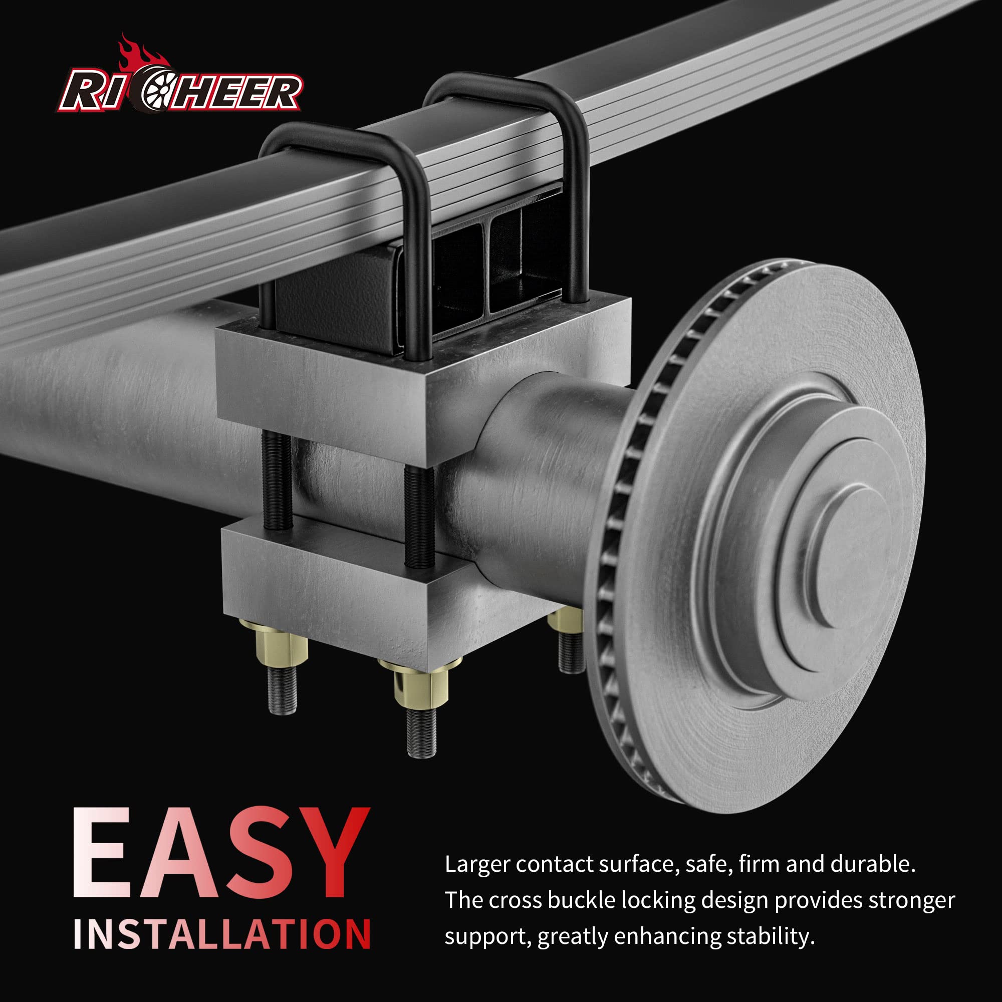 Leveling Lift Kit For 2004-2022 F150, 3 Front And 2 Rear Leveling Lift Kit Strut Spacers Raise Your F150,3+2 Height For 2004-2022 F150 2Wd 4Wd