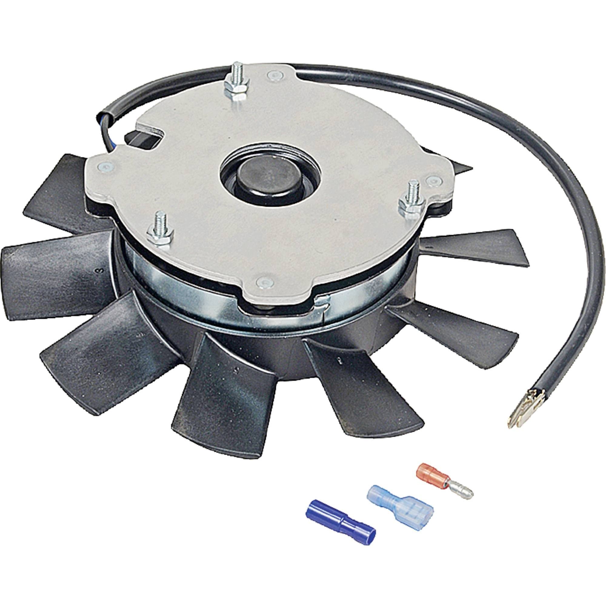 DB Electrical RFM0002 Radiator Cooling Fan Motor Assembly Compatible With/Replacement For Polaris ATV, 350L 400L Big Boss Magnum