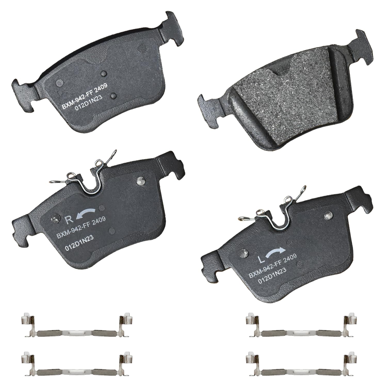 Bendix Premium Sbm2409 Semi-Metallic Rear Brake Pads For Select Models Volvo C40 Recharge,S60,S90,V60,V60 Cross Country,V90 Cros