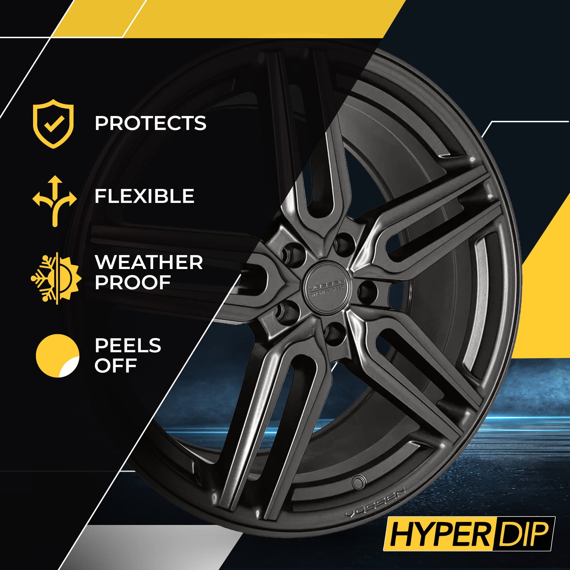 Dipyourcar Hyperdip Paint - Can Of Sprayable Automotive Dip Coat - Removable Peelable Paint Protection For Cars - Anthracite Gre