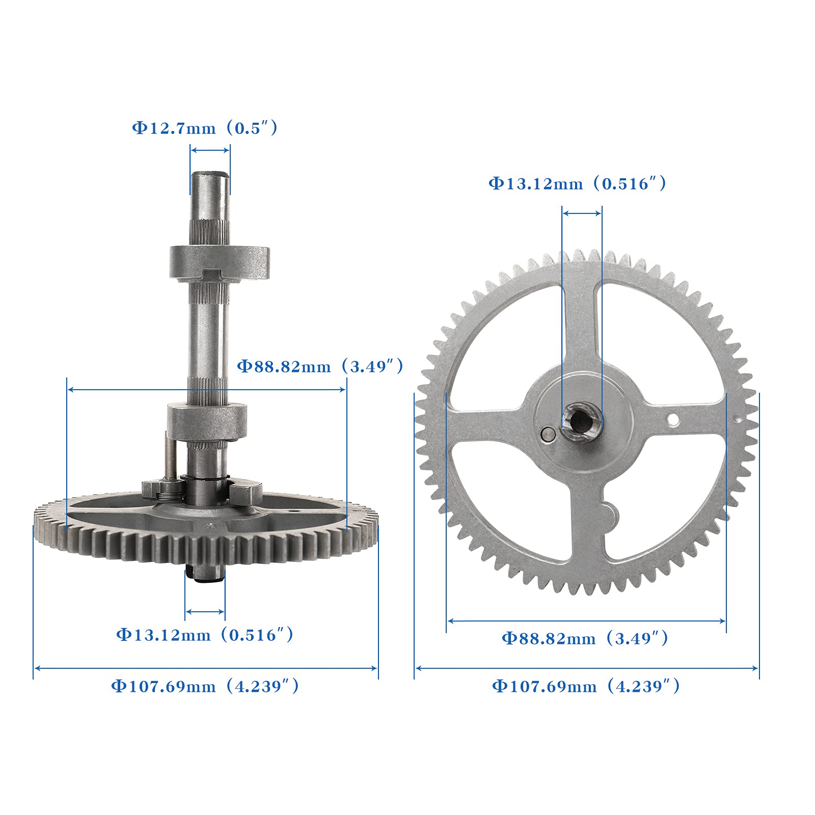 Camshaft 84005207 For B&S 793880 793583 792681 791942 795102 Camshaft Kit, Cam Replacement Kit With 795387 Oil Seal Ring And 697
