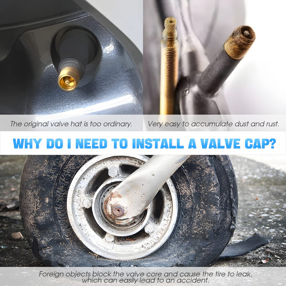 Luminous Auto Tire Valve Stem Caps, 12Pcs Skull Illuminated Wheel Valve Stem Cover, Night Glow Wheels Cap Corrosion Resistant, Fluorescent Tire Valve Caps Fit For Cars, Suvs, Trucks, Bikes (Pink)