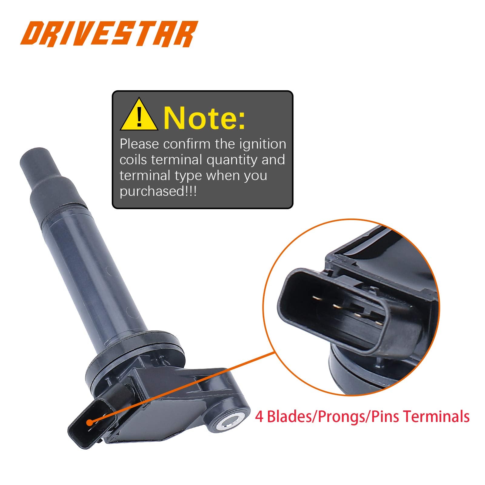 Drivestar Ignition Coil Packs 2000-2006 Camry 2001-2003 Highlander Sienna 2000-2004 Avalon 1999-2003 For Lexus Es300 2000-2005 R