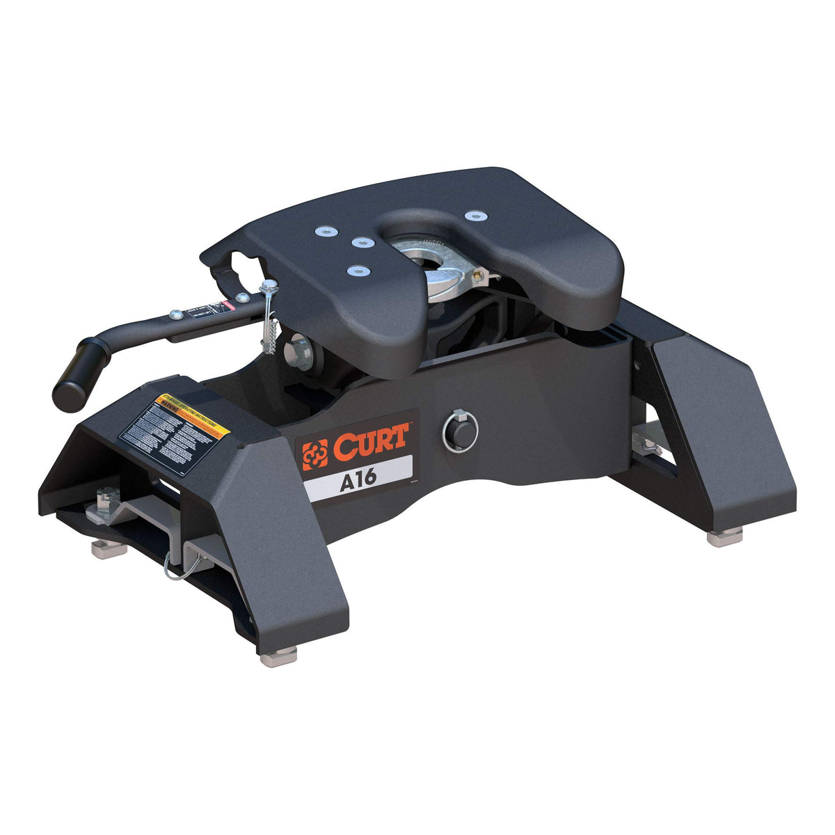 Curt 16091 A16 5Th Wheel Hitch, 16,000 Lbs, Select Chevrolet Silverado, Gmc Sierra 2500, 3500 Hd, 8-Foot Bed Puck System , Black