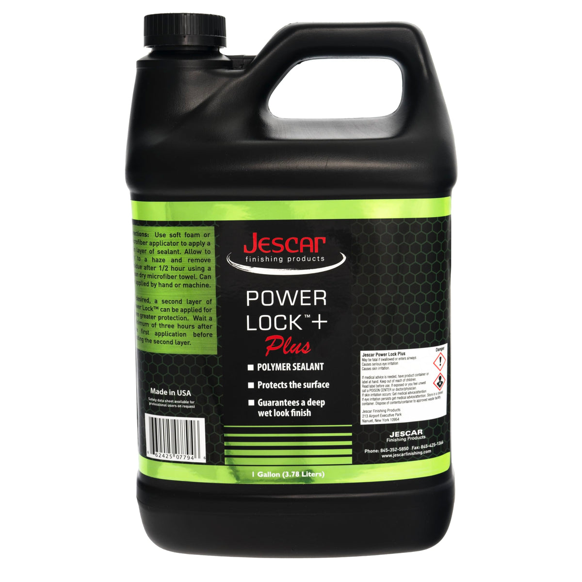 Jescar Power Lock Plus Polymer Sealant - 128Oz - Durable High-Gloss Paint Sealant For Long-Lasting Protection - Easy Application