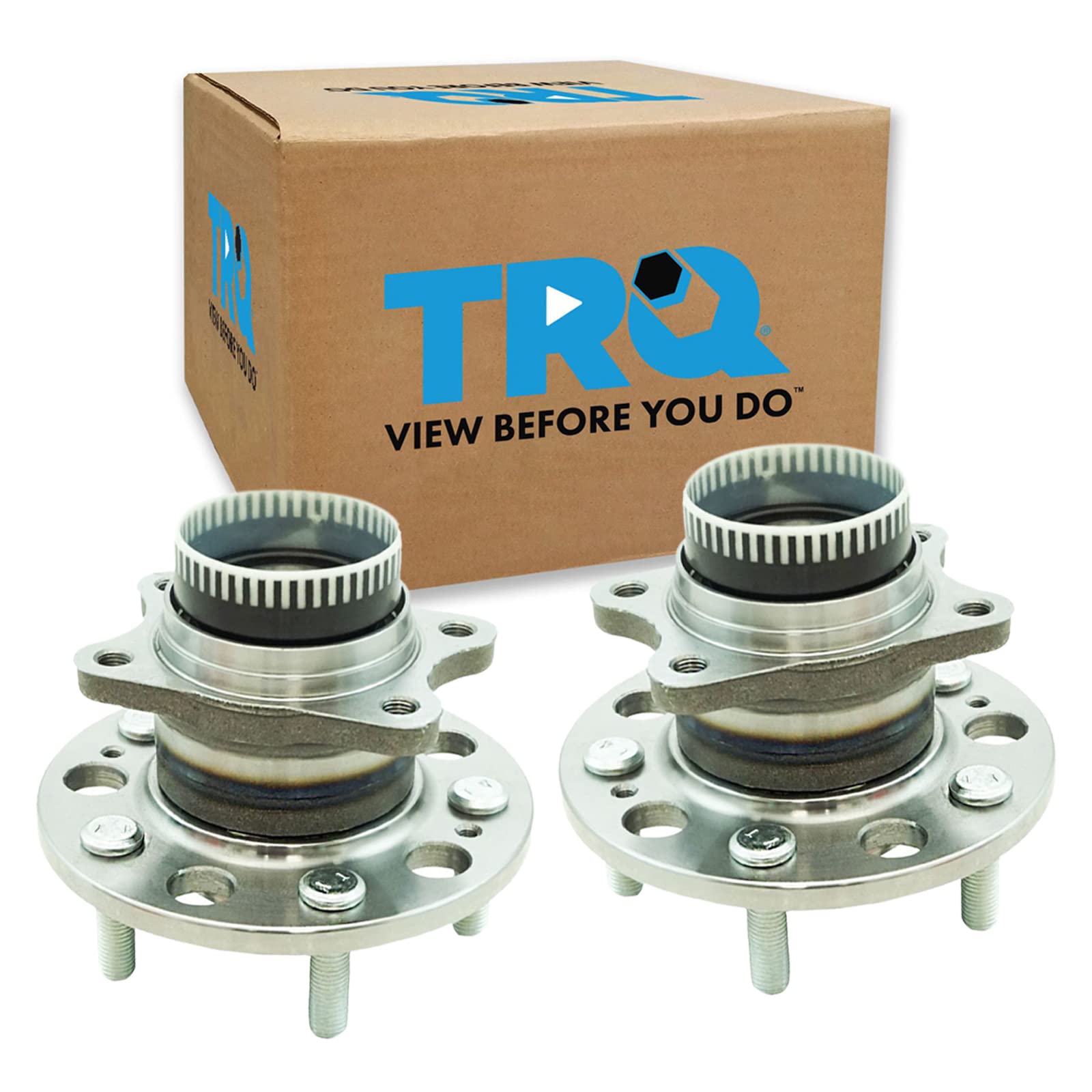 Trq Rear Wheel Hub Bearings Assembly Set Compatible With 2011-2017 Hyundai Azera 2010-2014 Sonata 2010-2015 Tucson 2014-2016 Kia