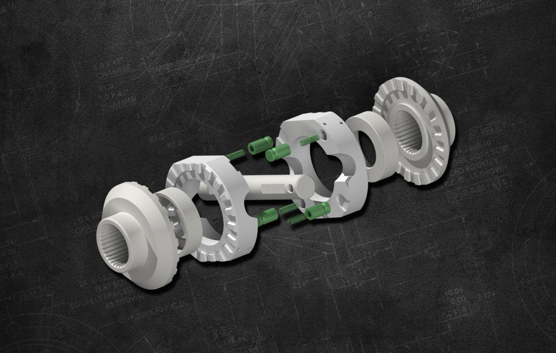 Usa Standard Gear Spartan Locker For M20, 29 Spline Axles, Includes Heavy-Duty Cross Pin Shaft