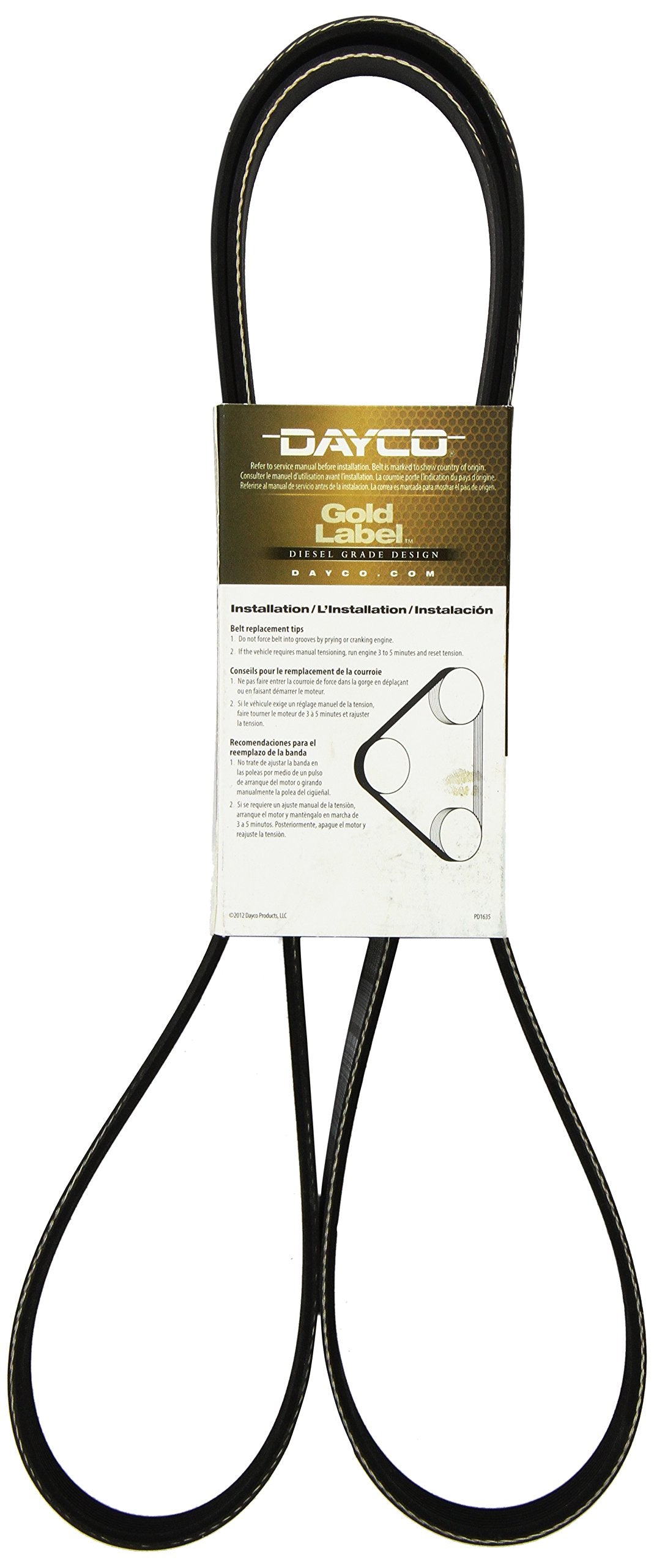 Dayco 5080755 Serpentine Belt