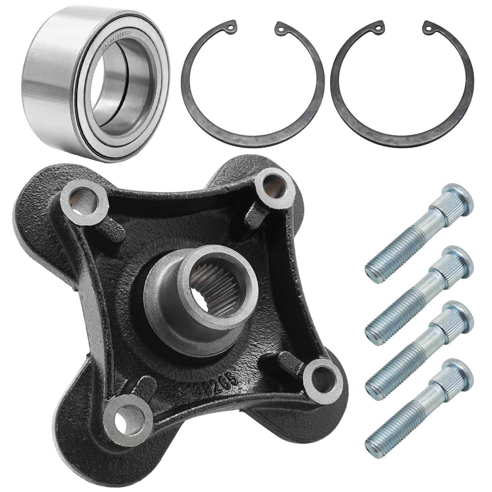 Front/Rear Wheel Hub Bearing Kit For Polaris Rzr Xp 1000 Rzr Turbo Rzr Rs1 2014-Up, Oem# 5139265-067 5141353-067 7519792 3514822