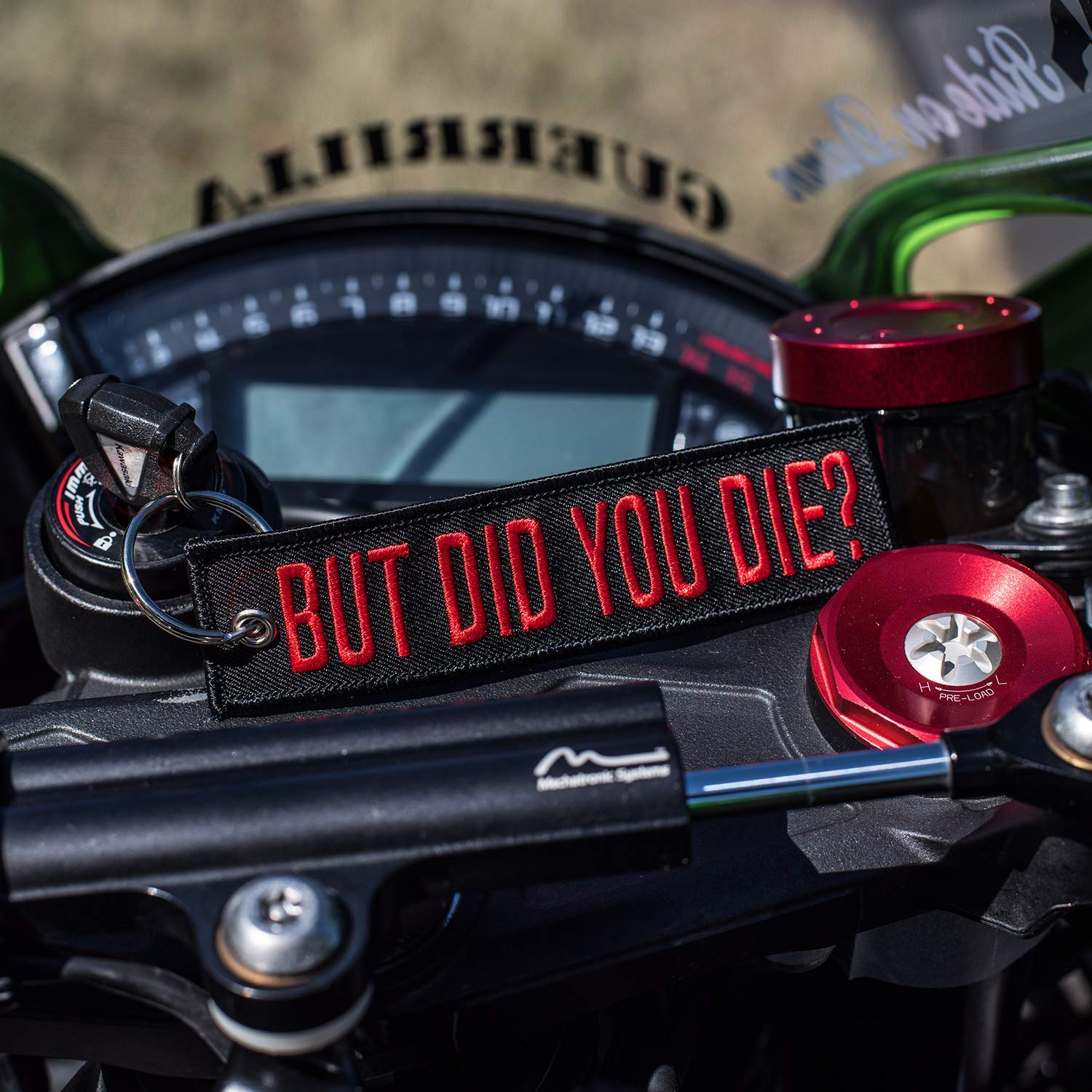 Motoloot Keychain For Motorcycles, Scooters, Cars And Gifts (But Did You Die?)