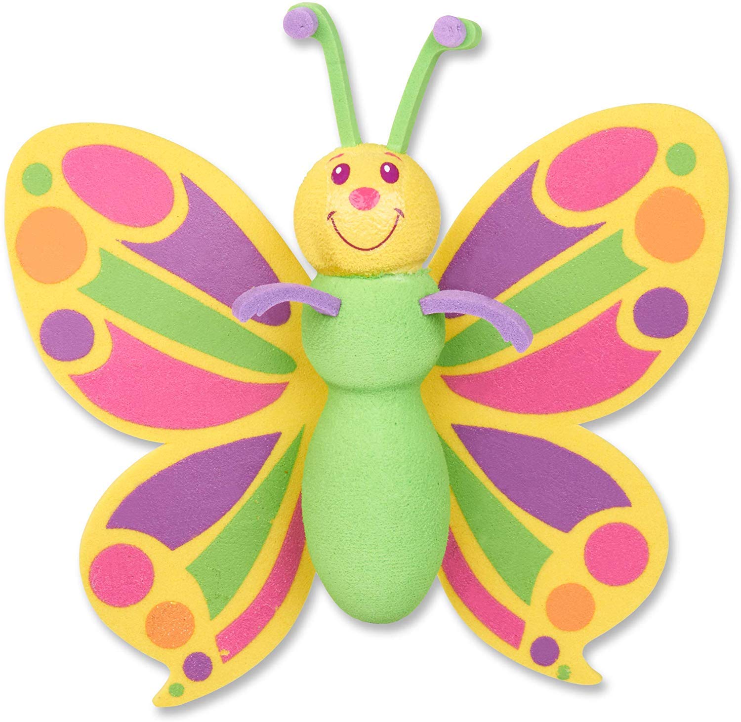 Tenna Tops Pretty Butterfly Car Antenna Topper/Auto Mirror Dangler/Cute Dashboard Accessory