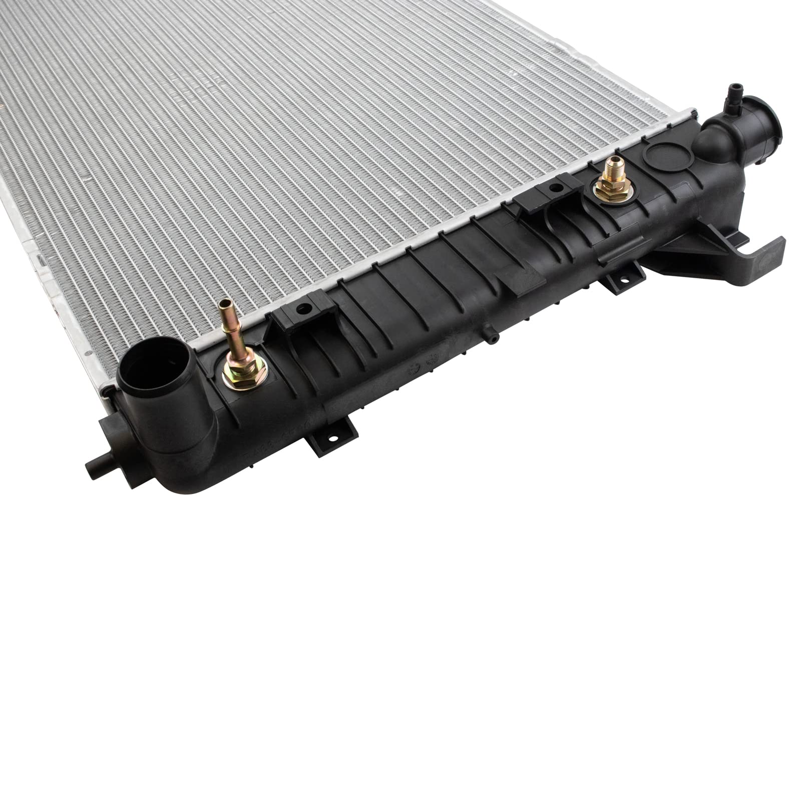 Trq Radiator Assembly Aluminum Core Compatible With 98-01 Dodge Ram 1500 98-02 Ram 2500 Ram 3500 Ch3010151 Cu2291