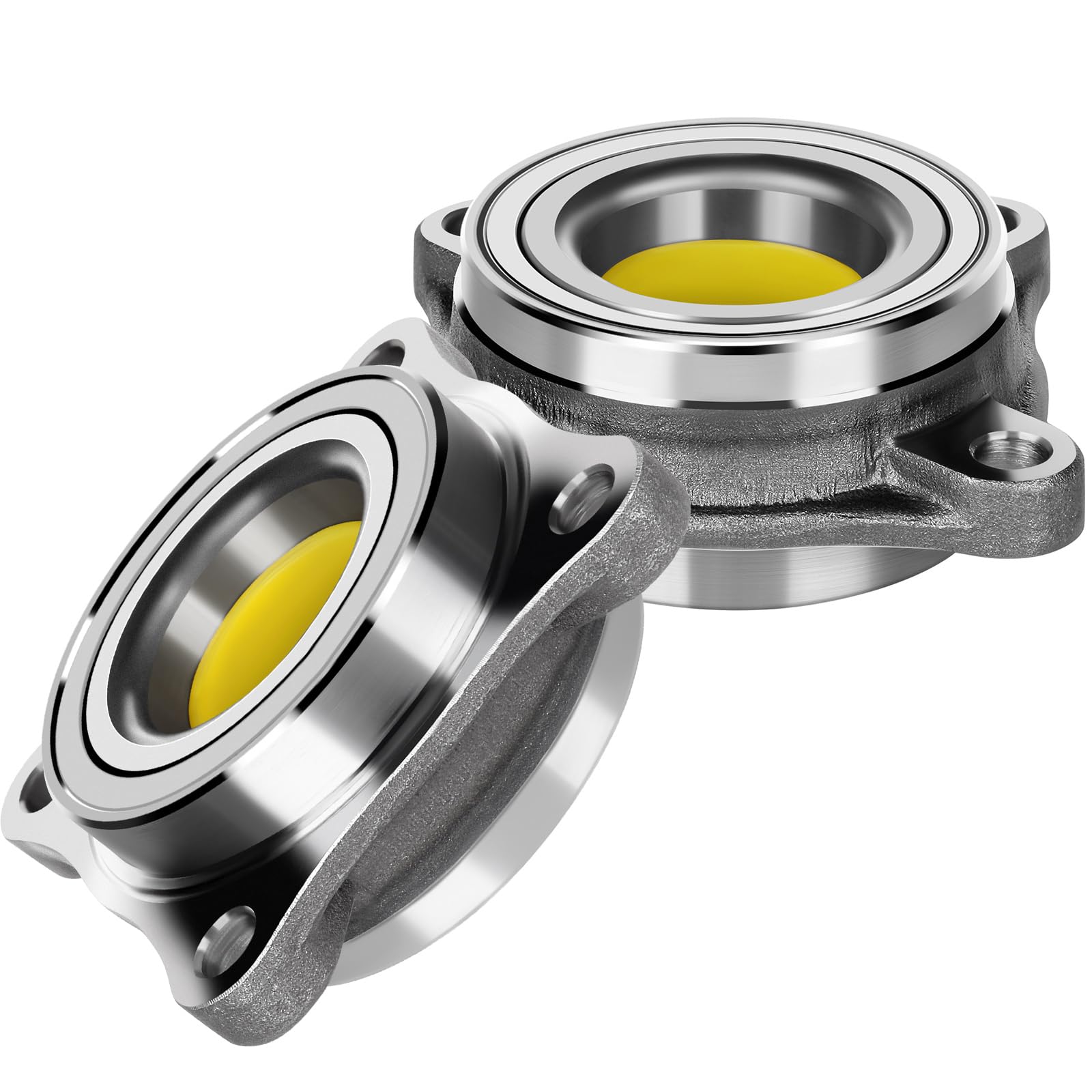 ECCPP Replacement for New Complete Front Wheel Hub Bearing Assembly 4 Lugs w/ABS for 2010-2013 for TOYOTA Lexus 515040 2pcs