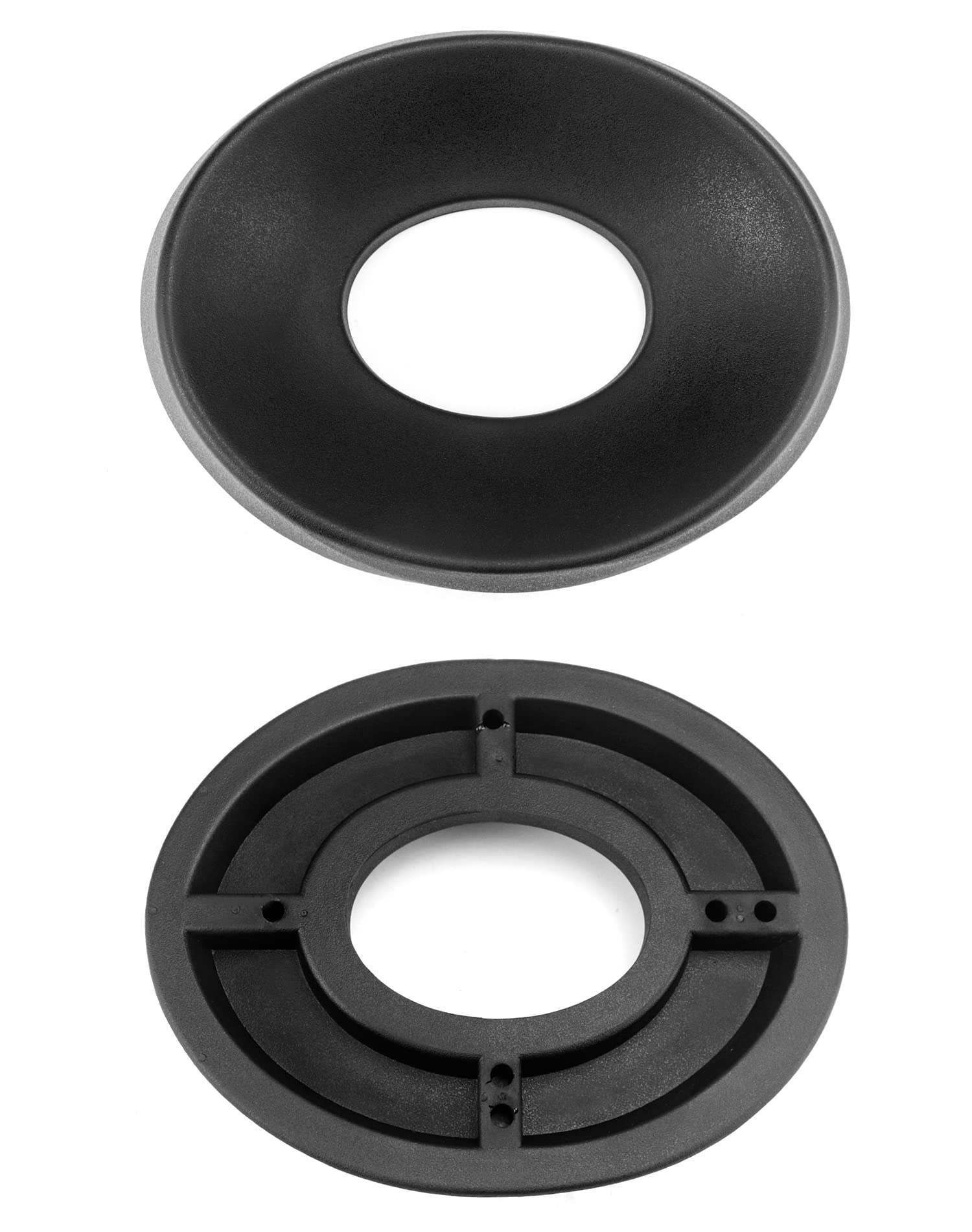Qwork Motorcycle Helmet Stand, Helmet Service Pad, Helmet Support Donut Ring For Motorcycle Snowmobile Scooter Helmetsm, Black 1 Pack