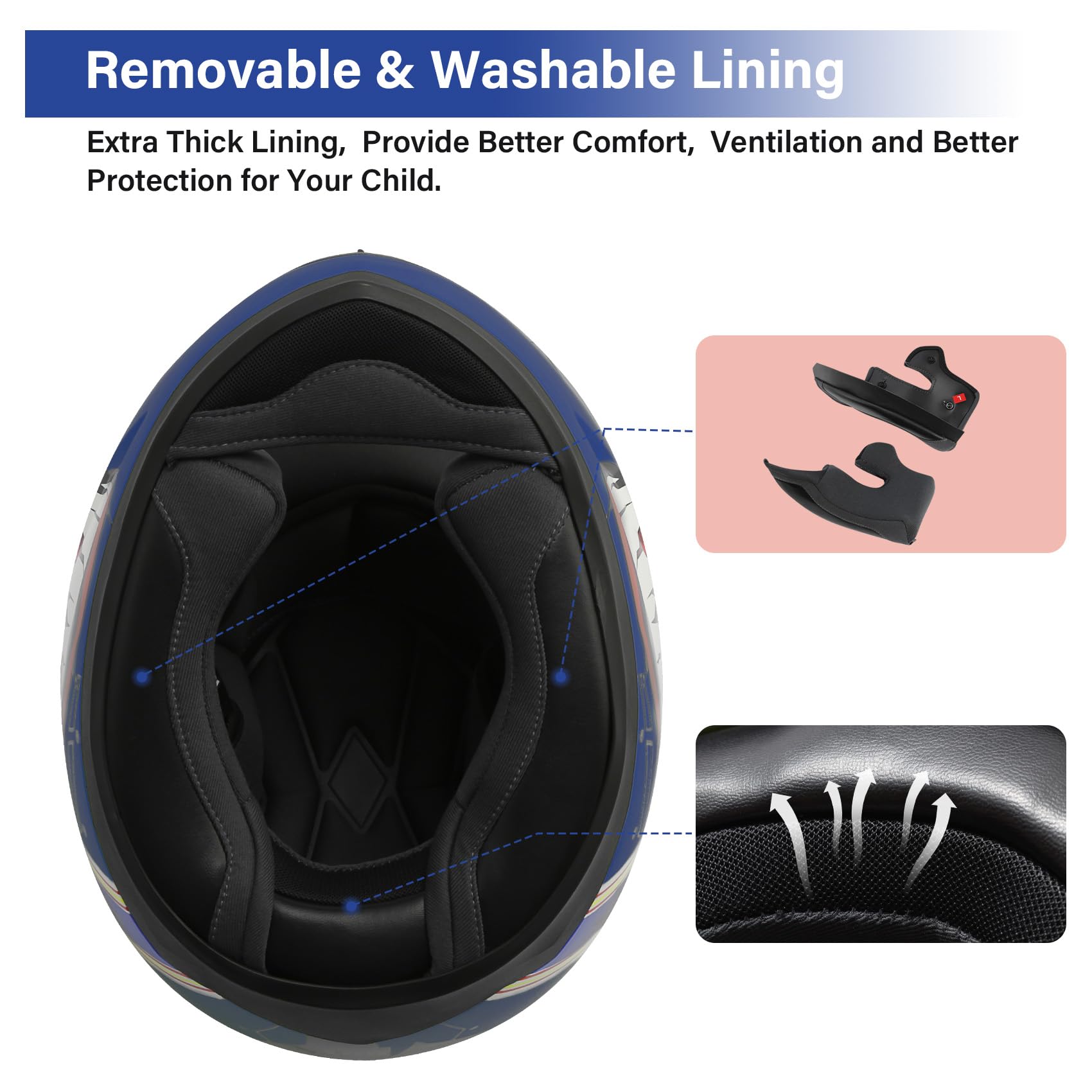 Tcmt Dot Youth & Kids Motocross Offroad Street Helmet Full Face Shark Motorcycle Youth Atv Helmet Dirt Bike Motocross Atv Helmet