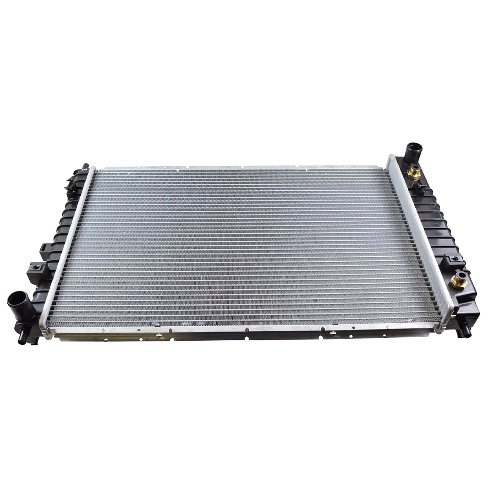 Trq Radiator Assembly Aluminum Core Compatible With 04-07 Saturn Vue Cu2798 Cu2799