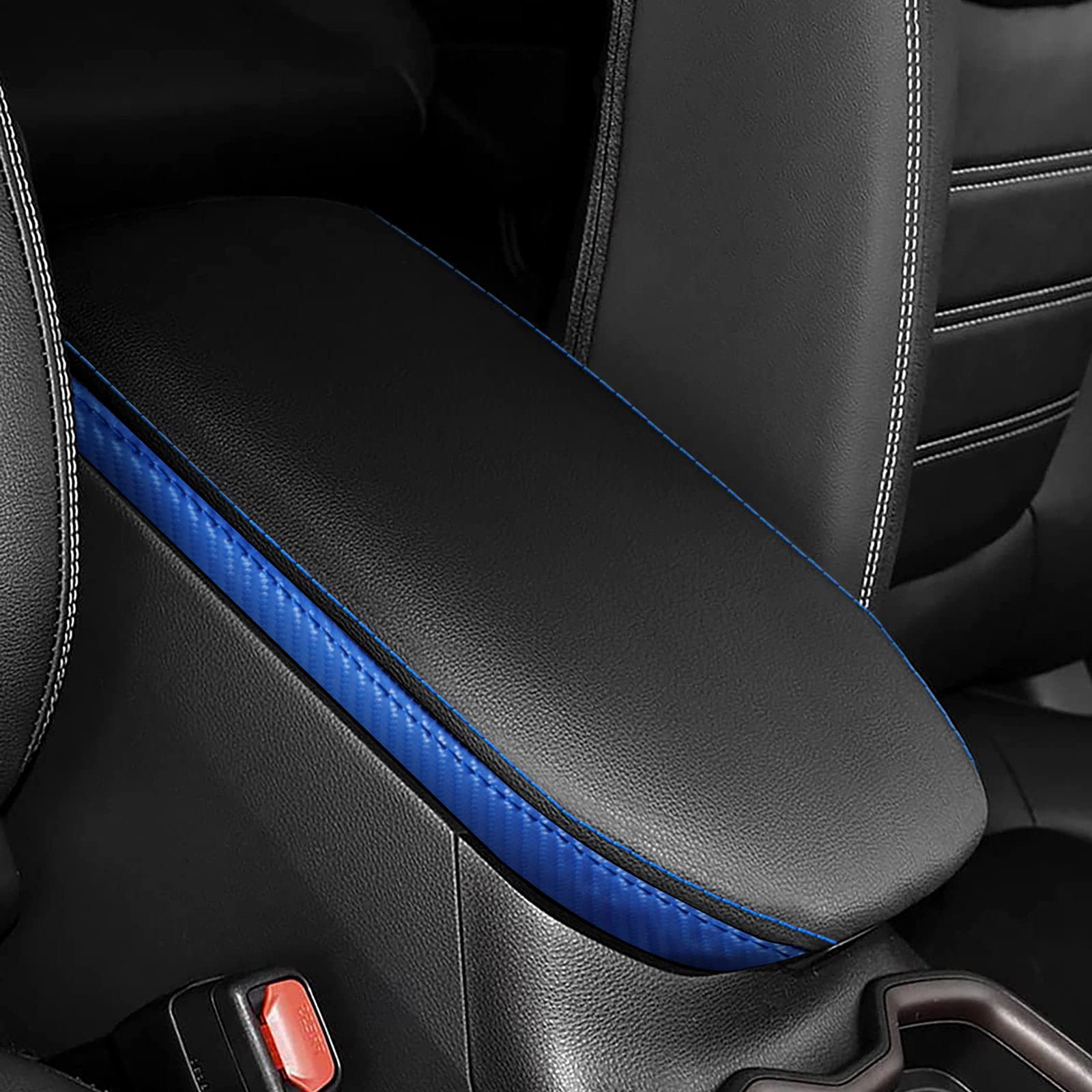 Autorder Center Console Cover For Toyota Rav4 2013 2014 2015 2016 2017 2018 Accessories Armrest Cover Anti-Scratch Middle Consol