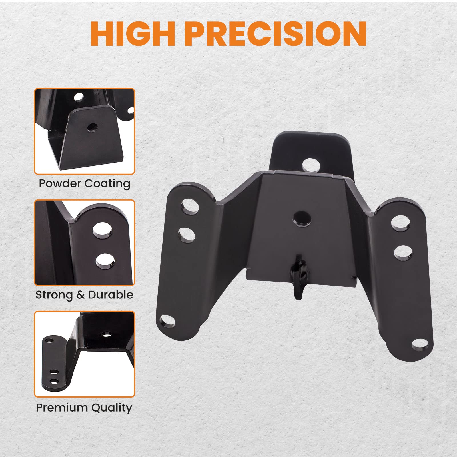 Tuningsworld 4' Lowering Spring Shackle And Hanger Kit For Chevy For Gmc C10 1973-1987 2Wd Rear Drop Kits